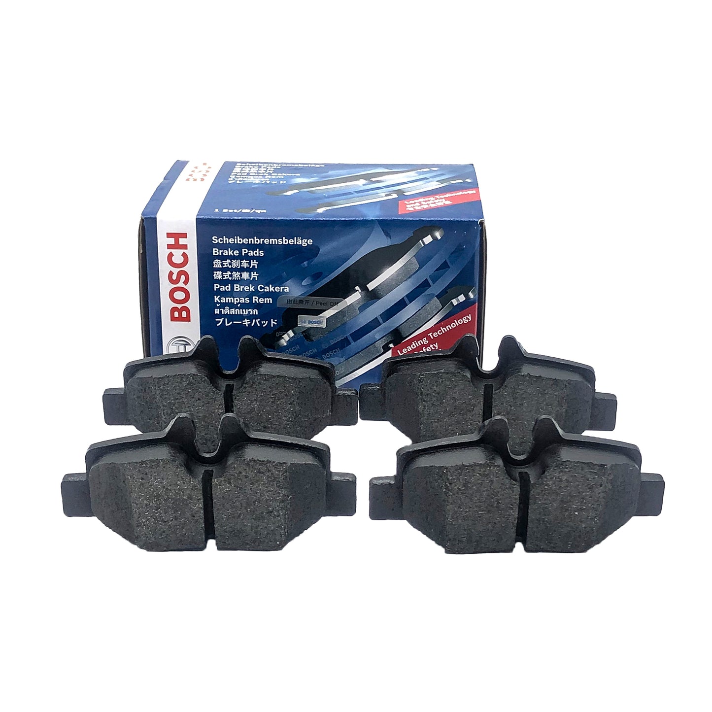 BOSCH Rear Disc Brake Pad Set 0986AB2578 image 1 Candru