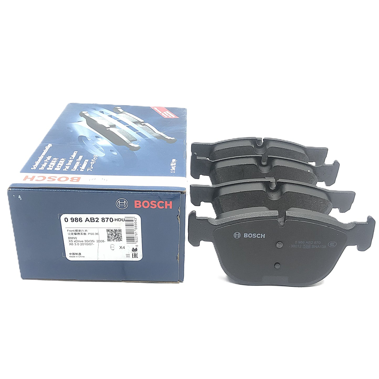 BOSCH Front Disc Brake Pad Set 0986AB2870