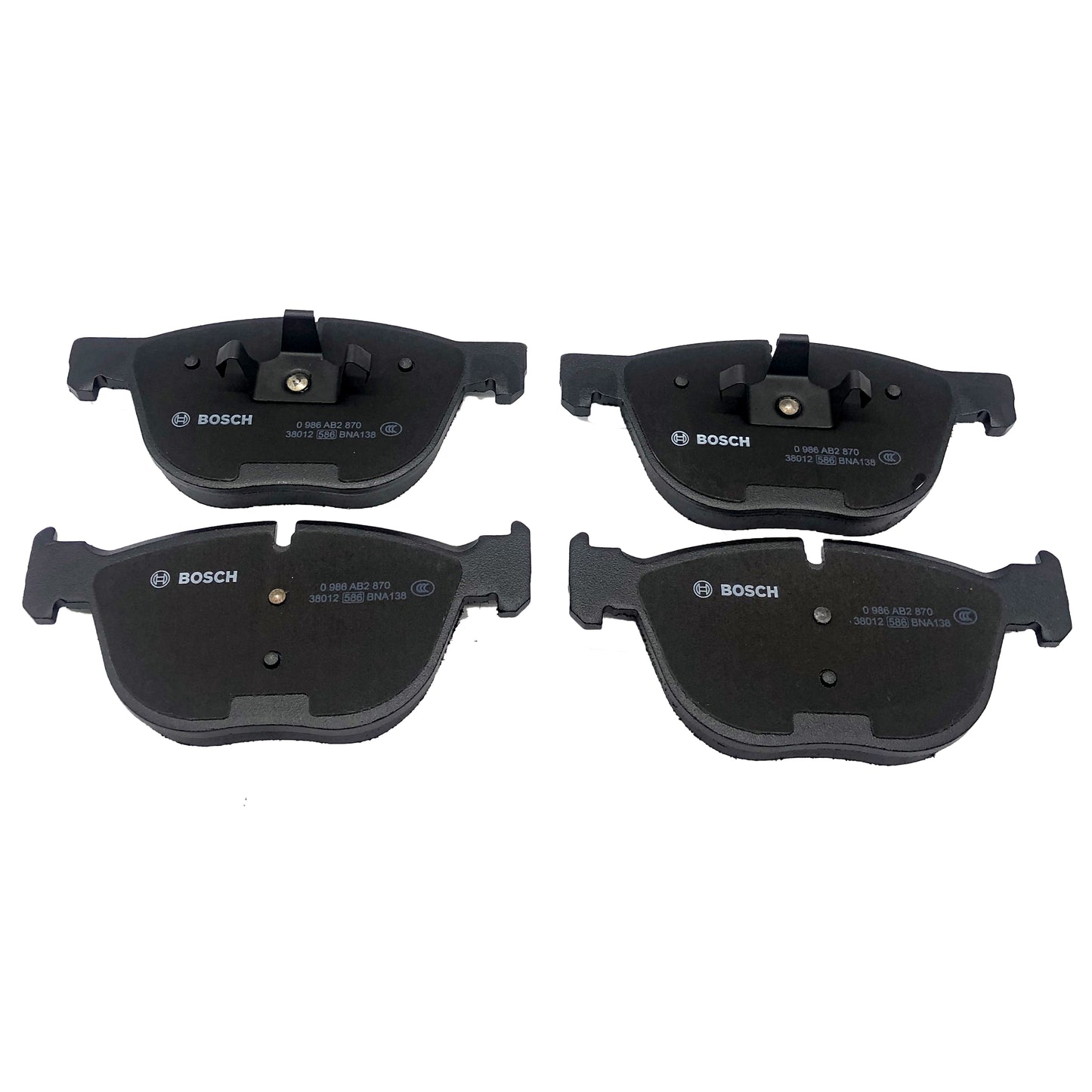BOSCH Front Disc Brake Pad Set 0986AB2870 image 2 Candru