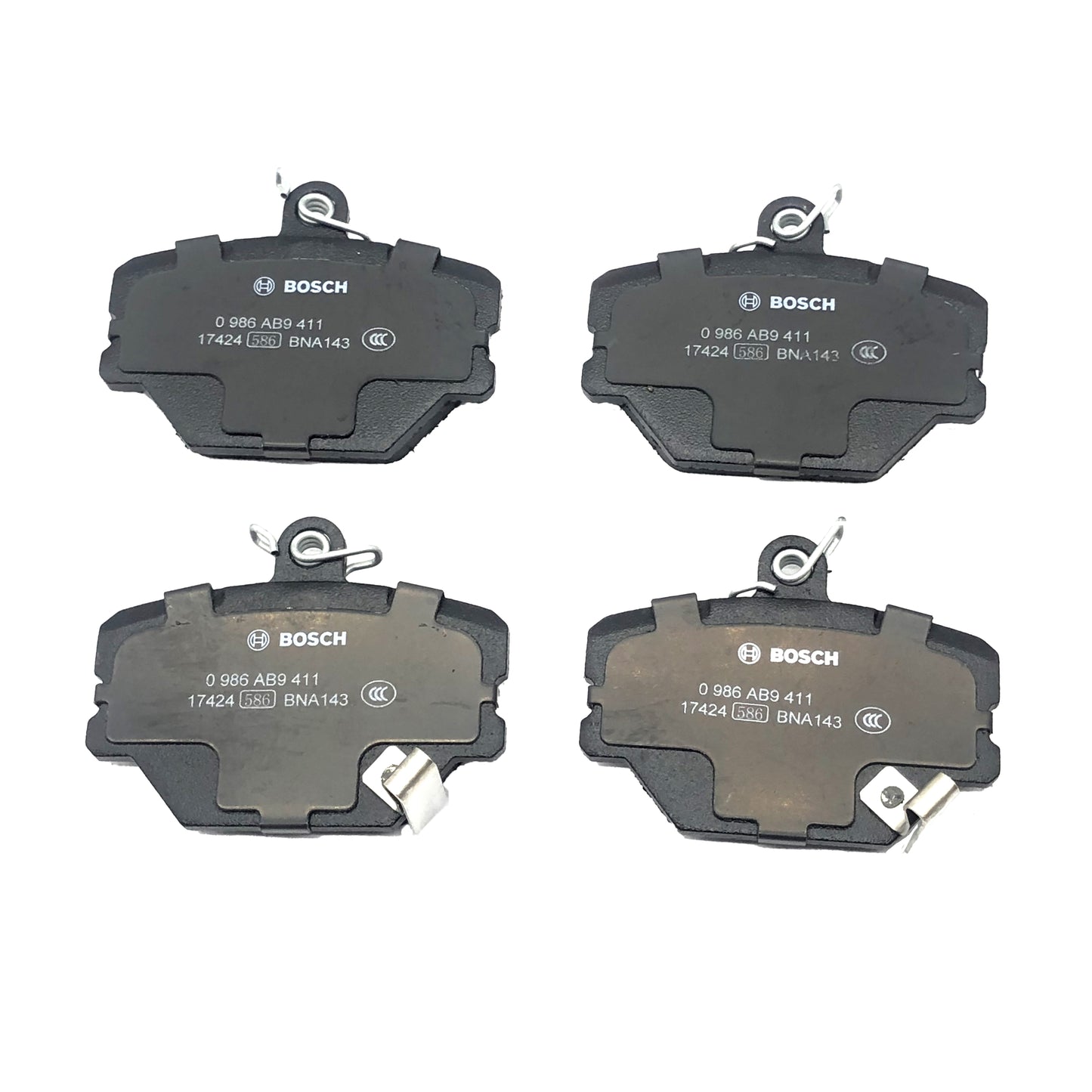 BOSCH Brake Pad Set 0986AB9411 image 2 Candru