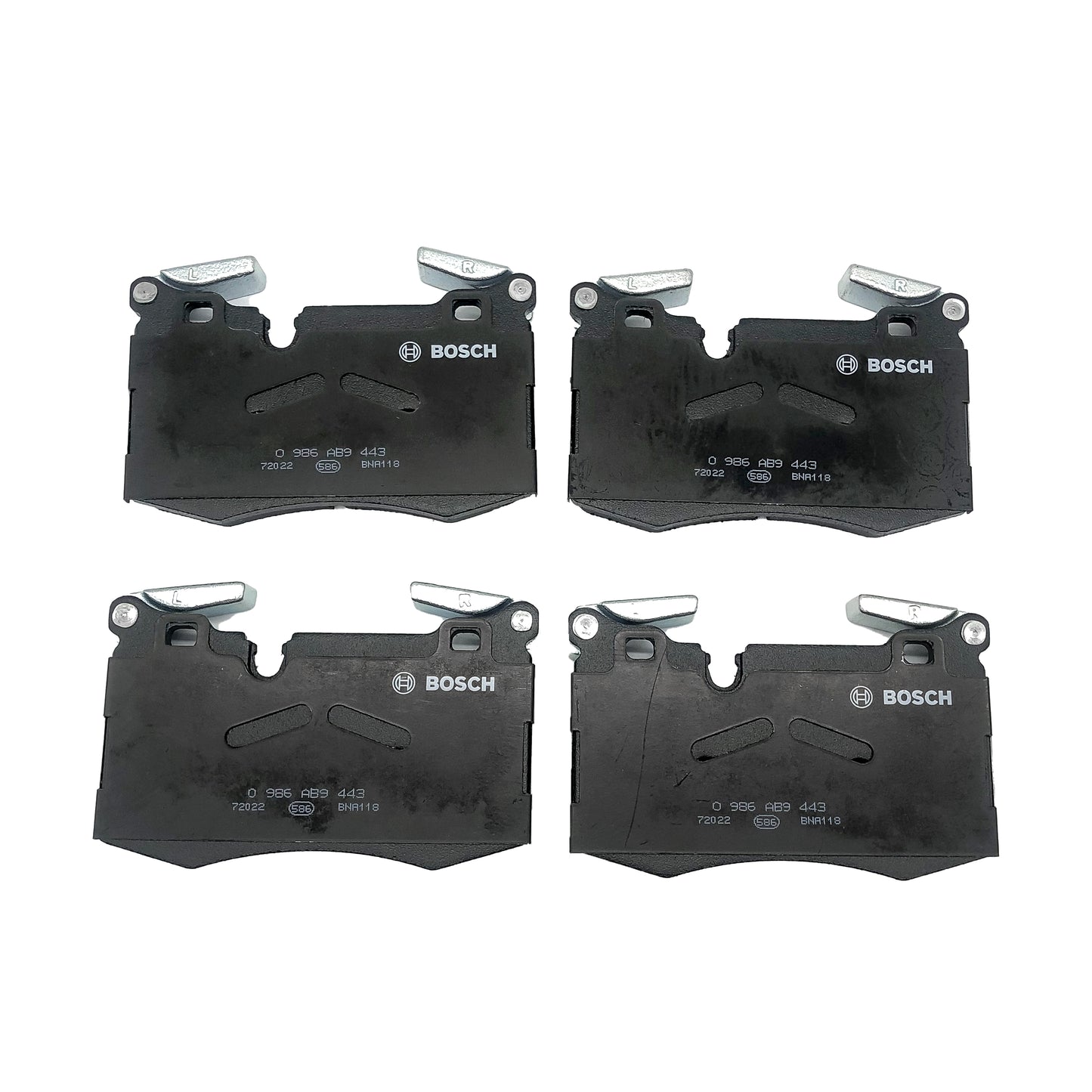 BOSCH Brake Pad Set 0986AB9443 image 2 Candru