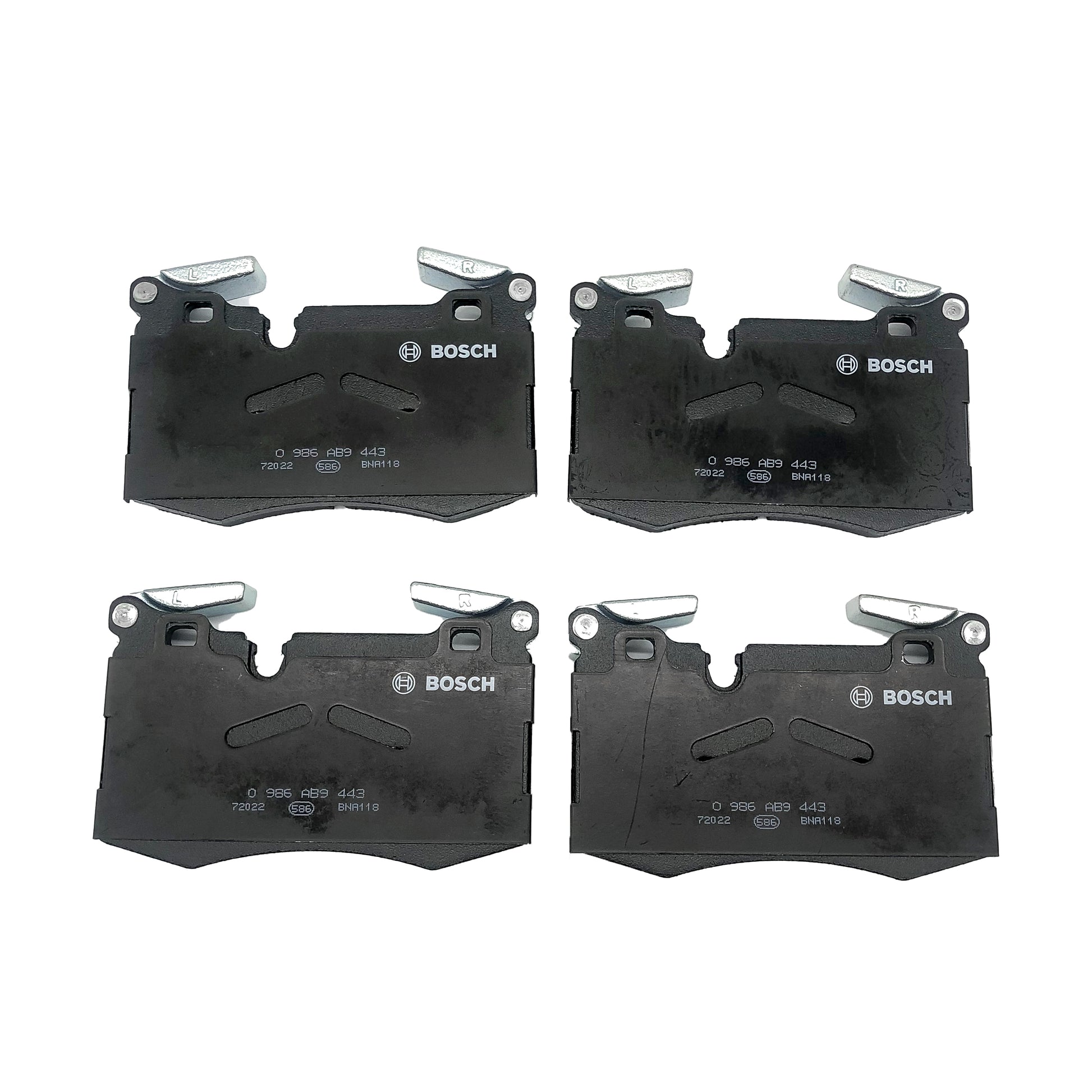 BOSCH Brake Pad Set 0986AB9443 image 2 Candru