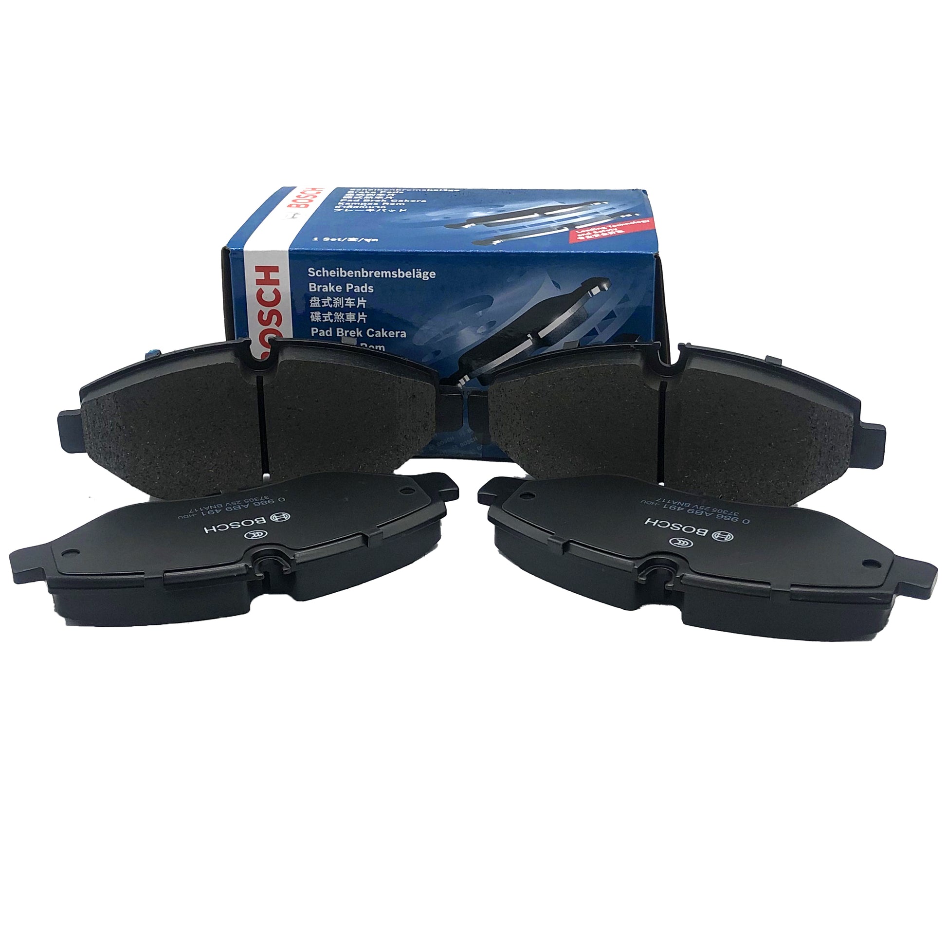 BOSCH Front Disc Brake Pad Set 0986AB9491 image 1 Candru