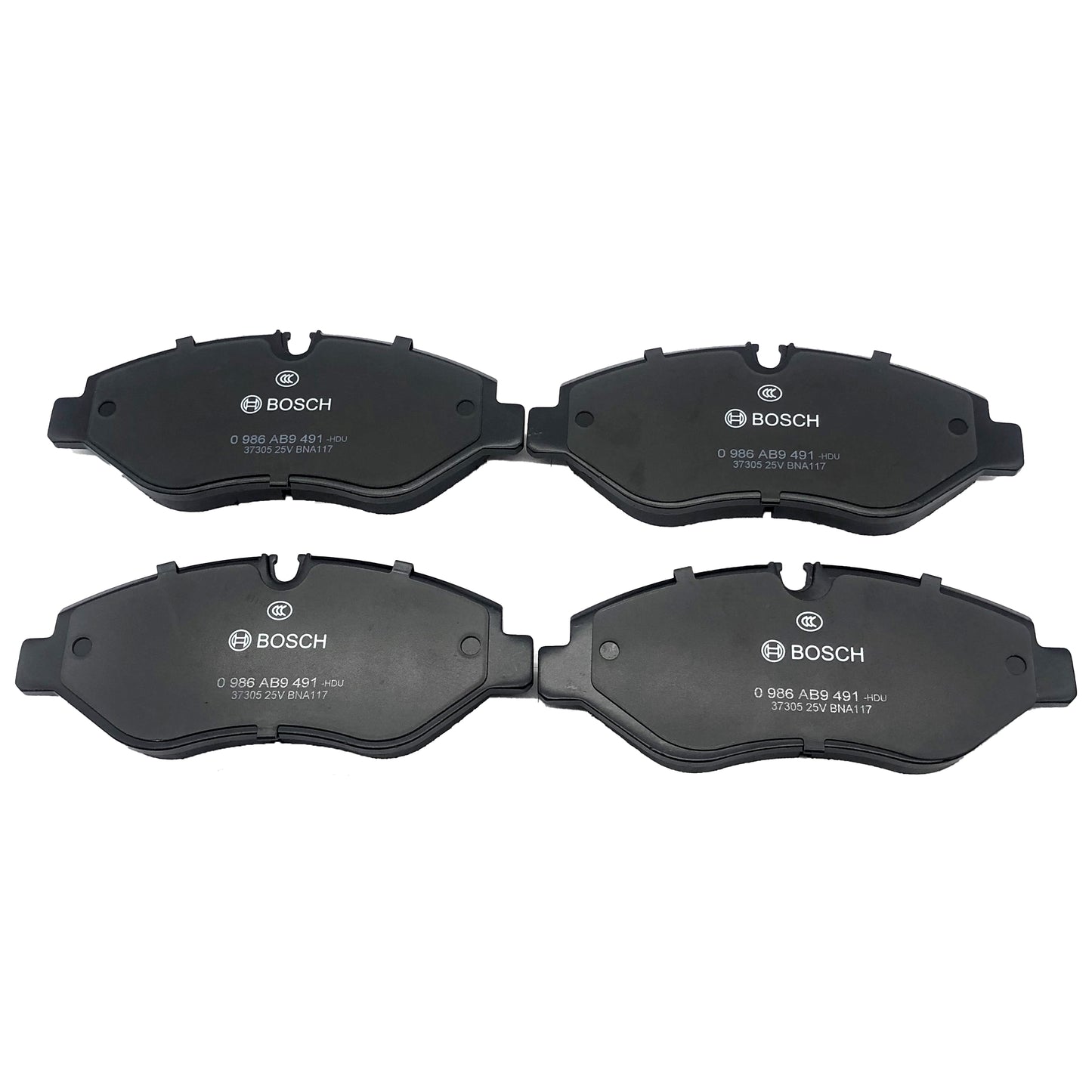 BOSCH Front Disc Brake Pad Set 0986AB9491 image 2 Candru