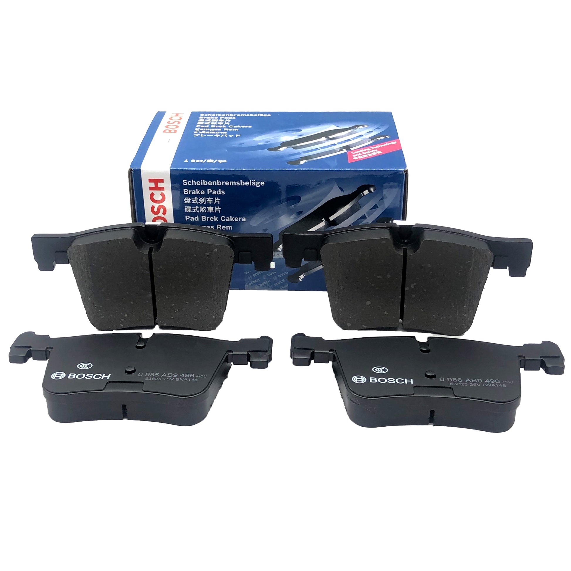 BOSCH Front Disc Brake Pad Set 0986AB9496 image 1 Candru