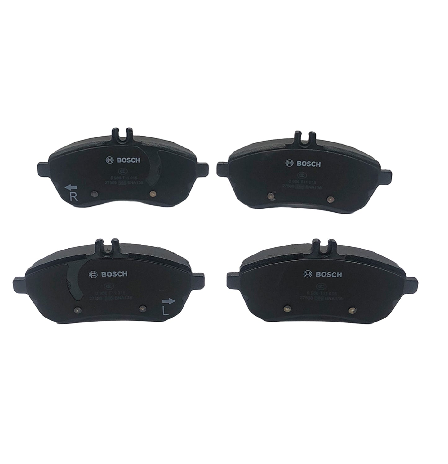 BOSCH Front Disc Brake Pad Set 0986T11015 image 2 Candru