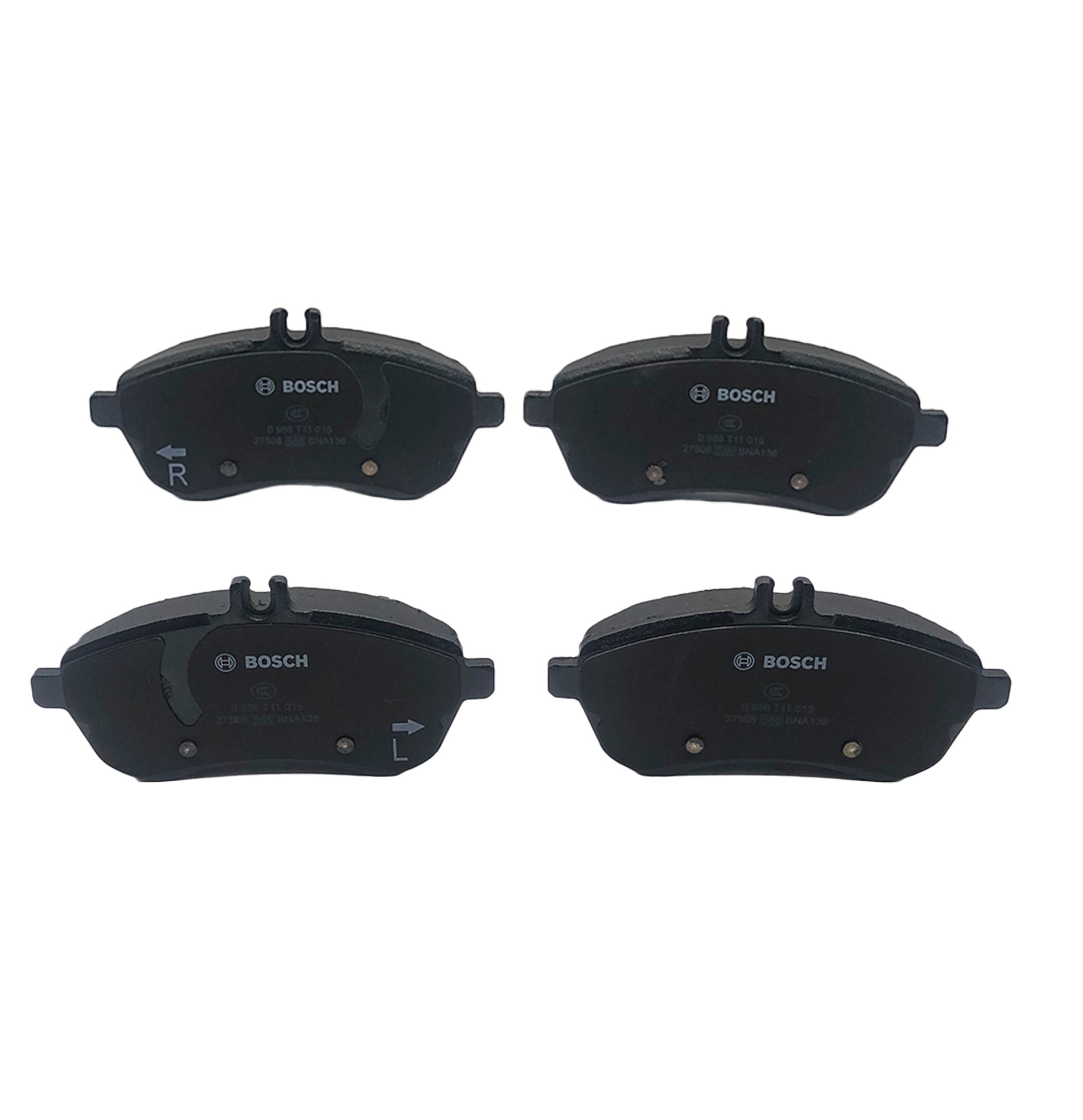 BOSCH Front Disc Brake Pad Set 0986T11015 image 2 Candru