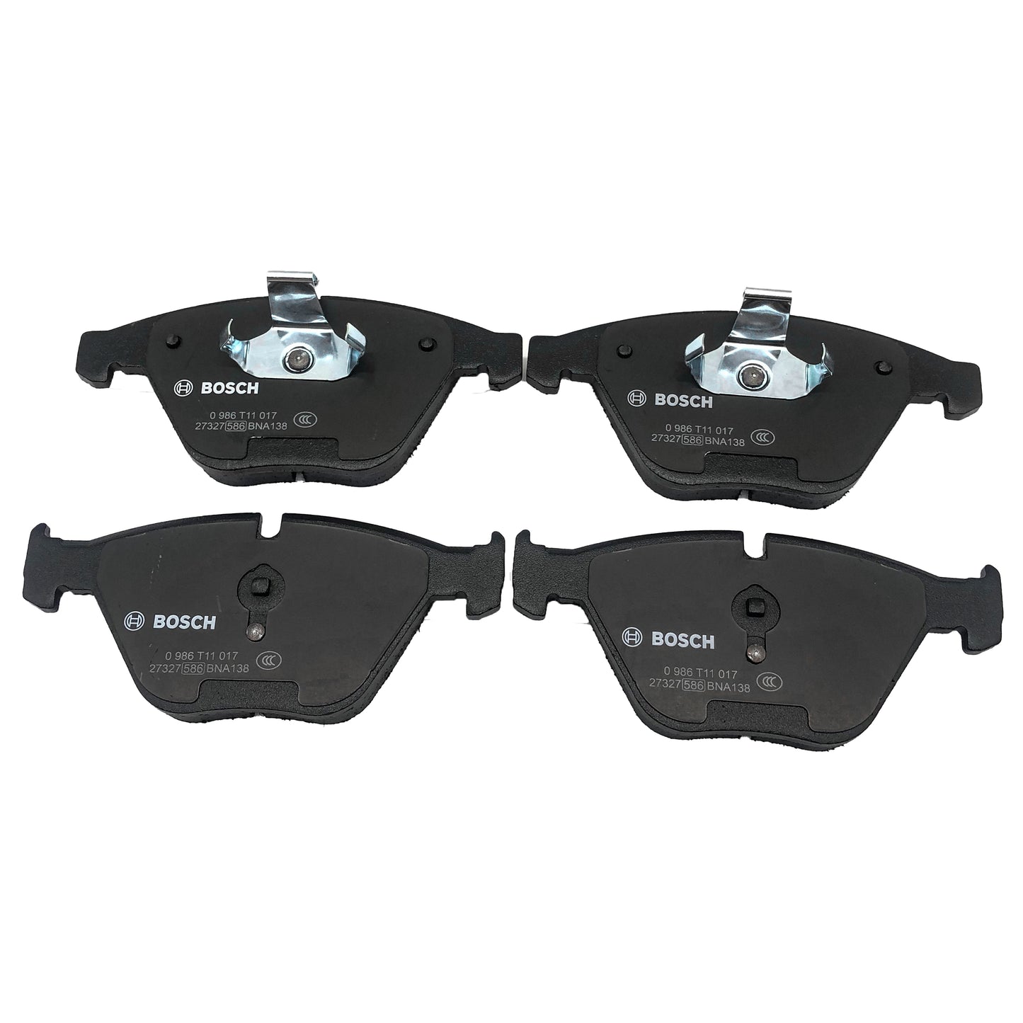 BOSCH Front Disc Brake Pad Set 0986T11017 image 2 Candru