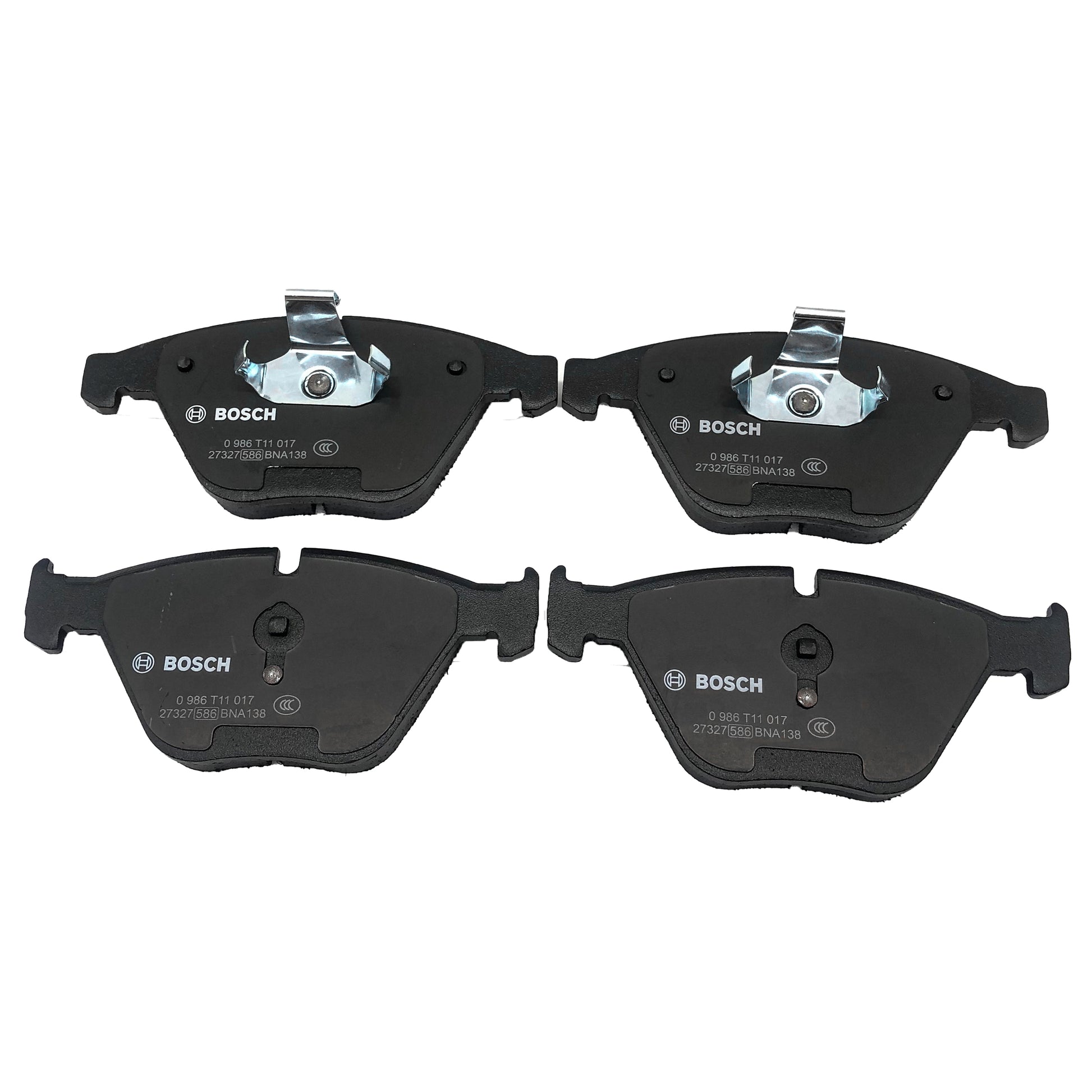 BOSCH Front Disc Brake Pad Set 0986T11017 image 2 Candru