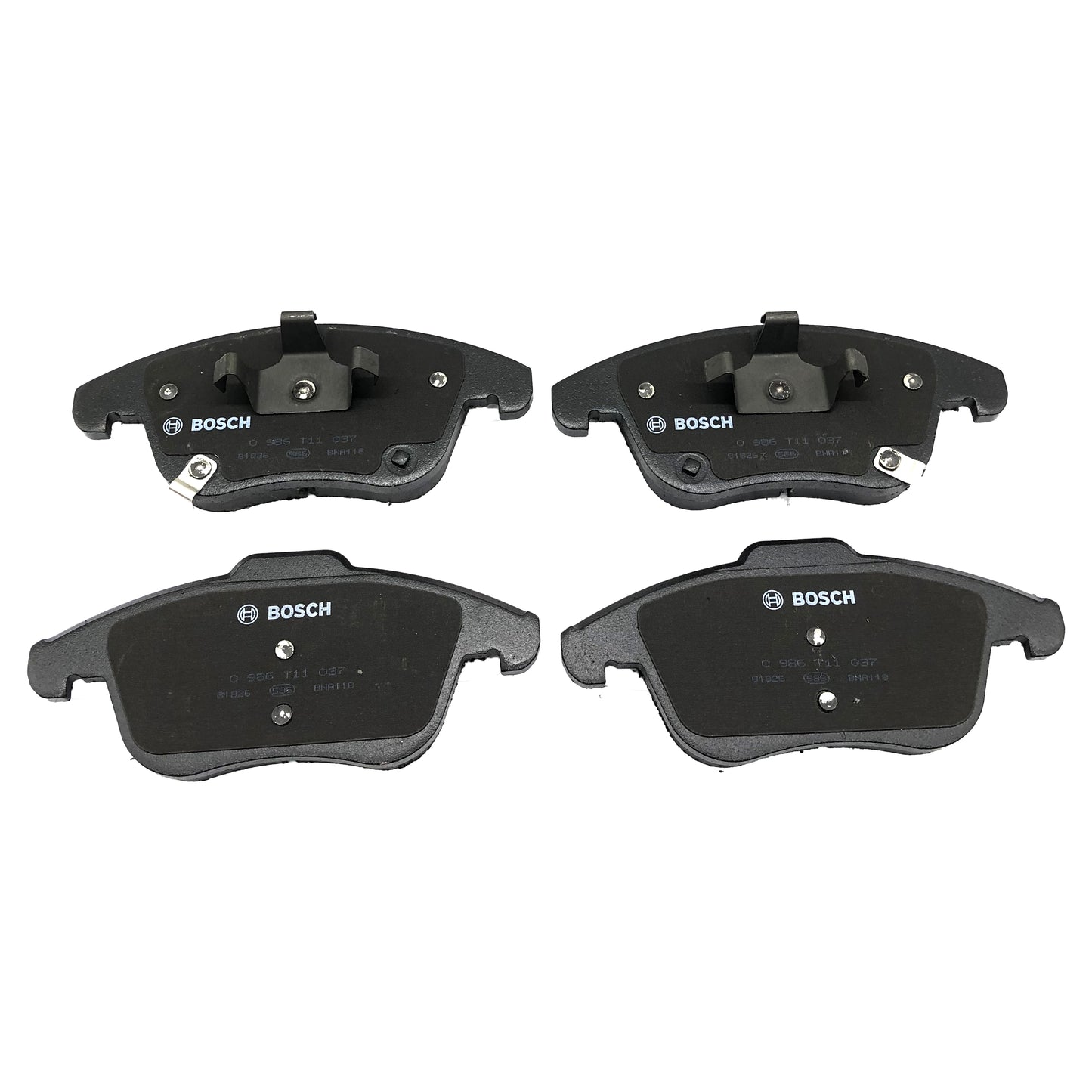 BOSCH Front Disc Brake Pad Set 0986T11037 image 2 Candru