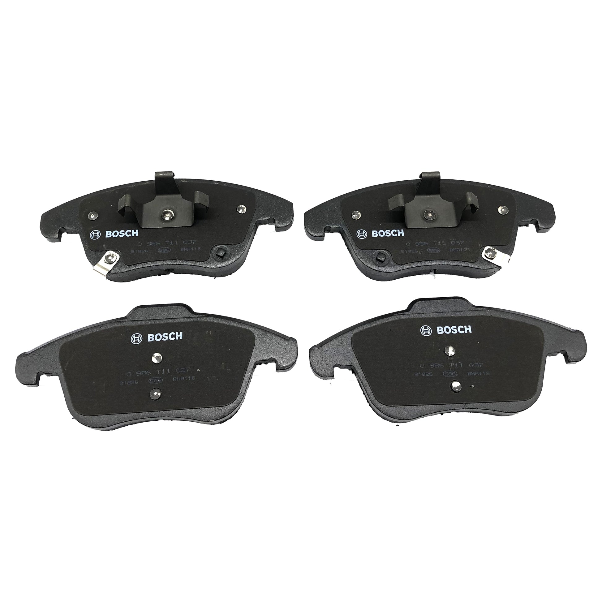BOSCH Front Disc Brake Pad Set 0986T11037 image 2 Candru