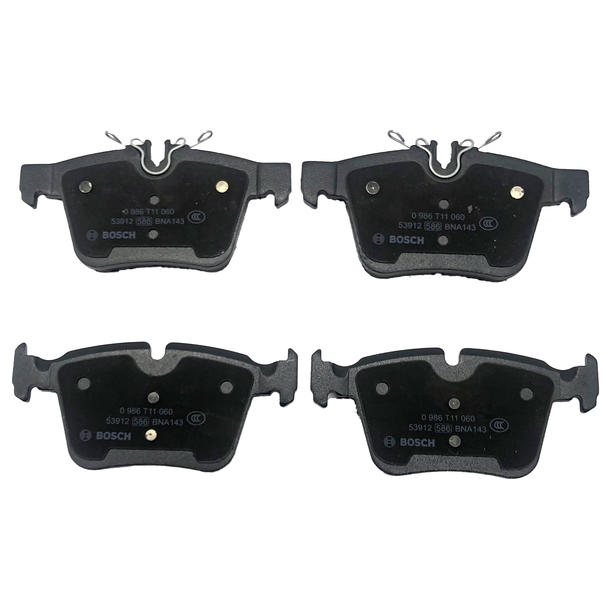 BOSCH Rear Disc Brake Pad Set 0986T11060 image 2 Candru