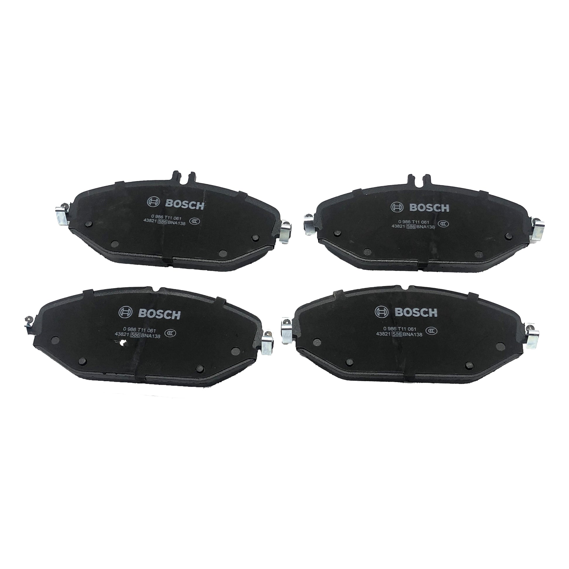 BOSCH Front Disc Brake Pad Set 0986T11061 image 2 Candru