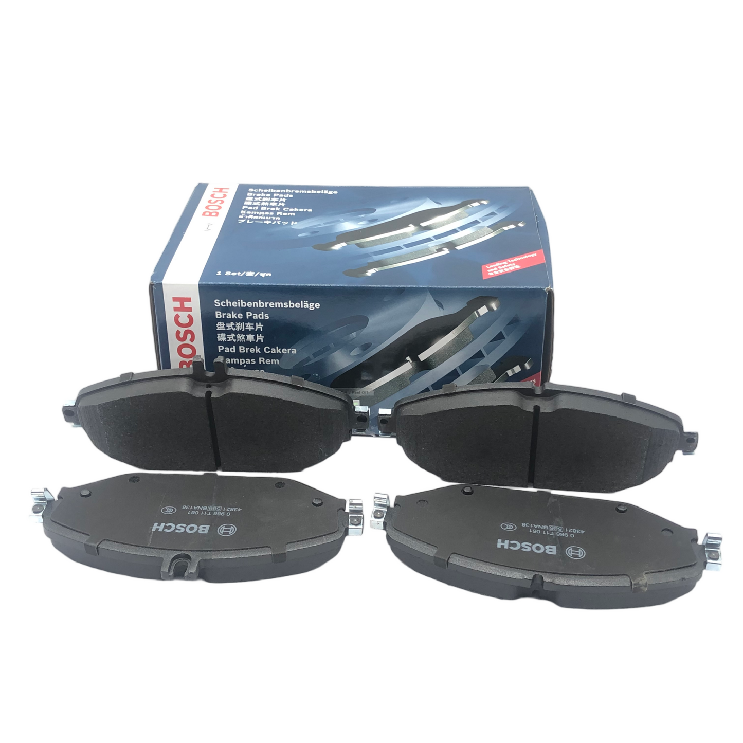 BOSCH Front Disc Brake Pad Set 0986T11061
