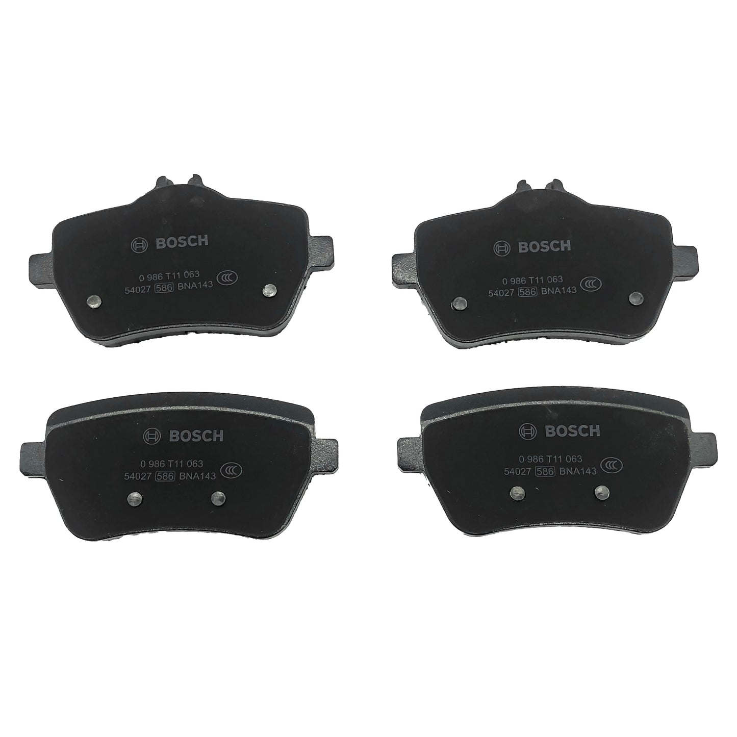 BOSCH Rear Disc Brake Pad Set 0986T11063 image 2 Candru