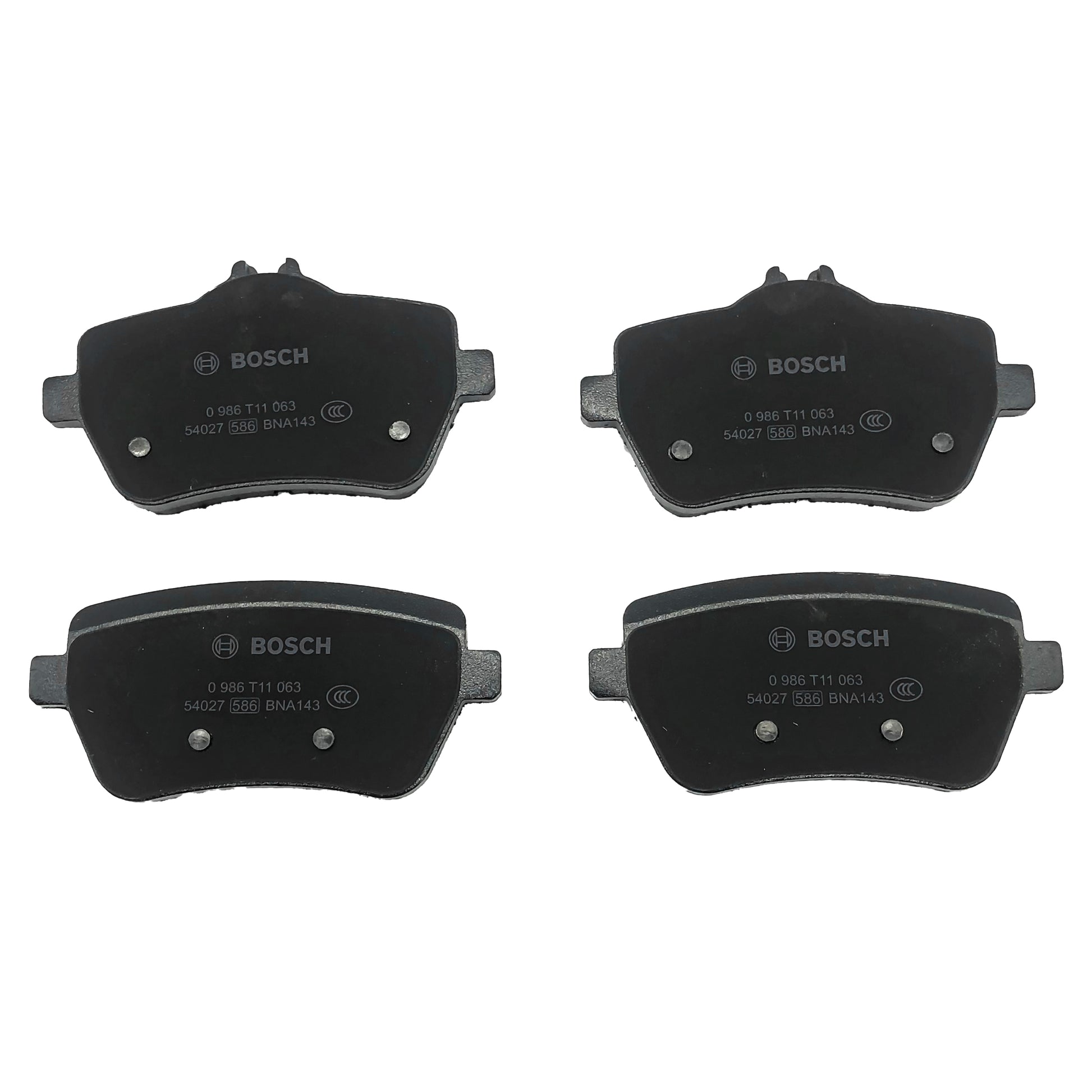 BOSCH Rear Disc Brake Pad Set 0986T11063 image 2 Candru