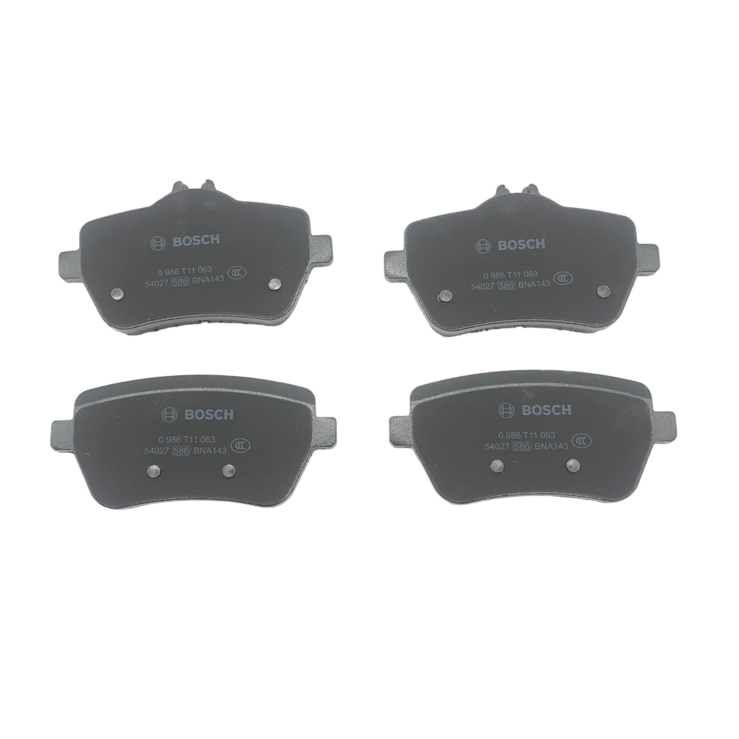 BOSCH Rear Disc Brake Pad Set 0986T11063