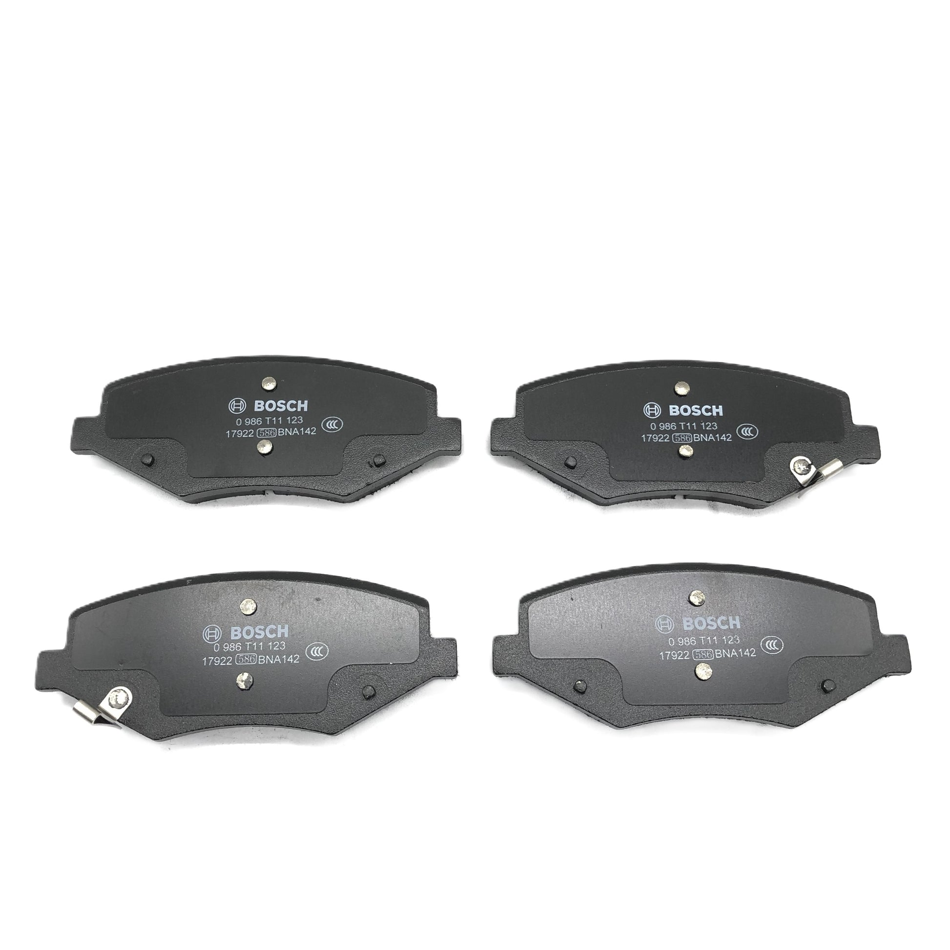 BOSCH Front Semi-Metallic Disc Brake Pad Set 0986T11123 image 3 Candru