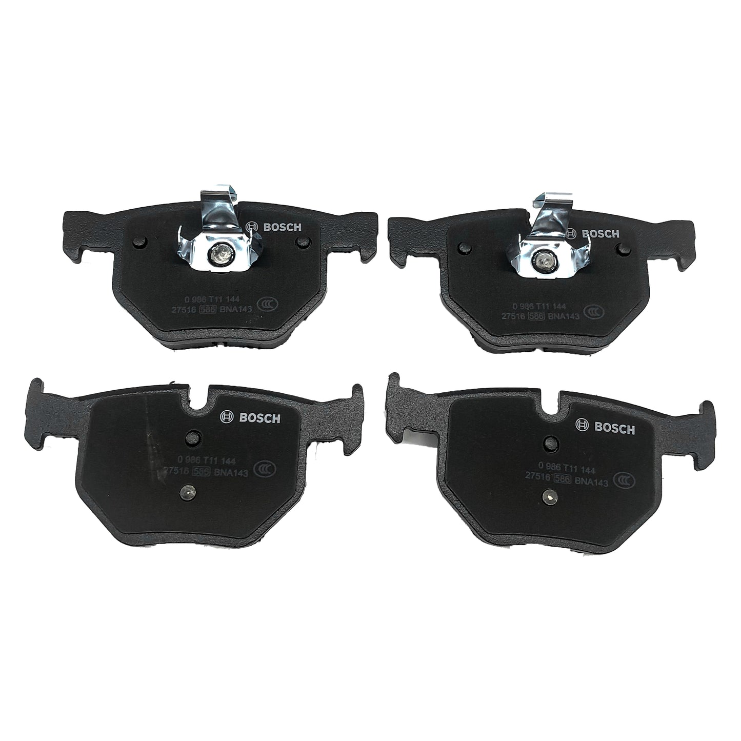 BOSCH Rear Disc Brake Pad Set 0986T11144 image 2 Candru