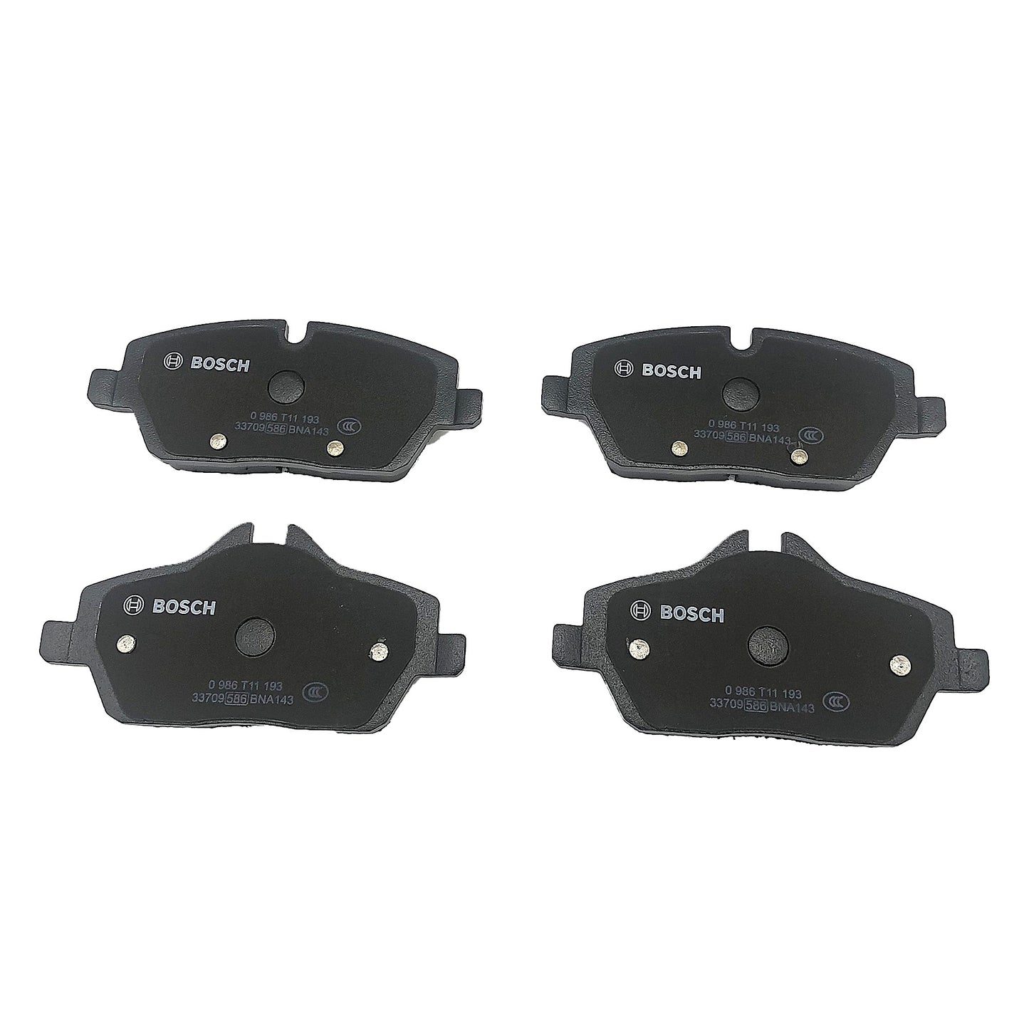 BOSCH Brake Pad Set 0986T11193 image 2 Candru