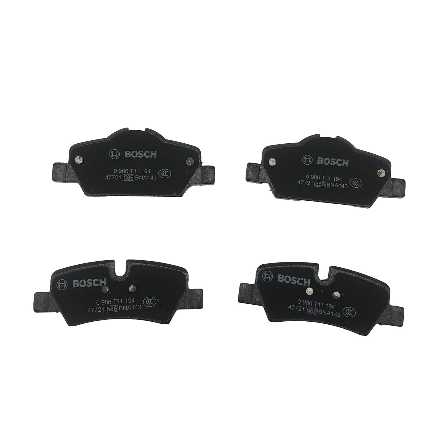 BOSCH Rear Disc Brake Pad Set 0986T11194 image 2 Candru
