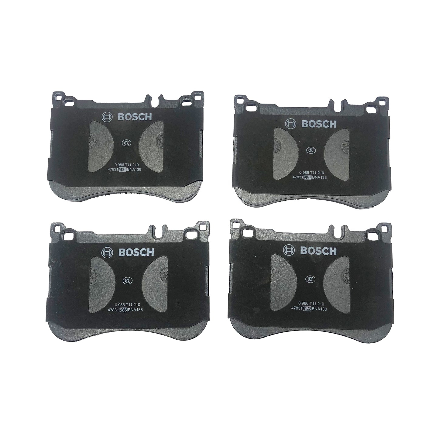 BOSCH Brake Pad Set 0986T11210 image 2 Candru