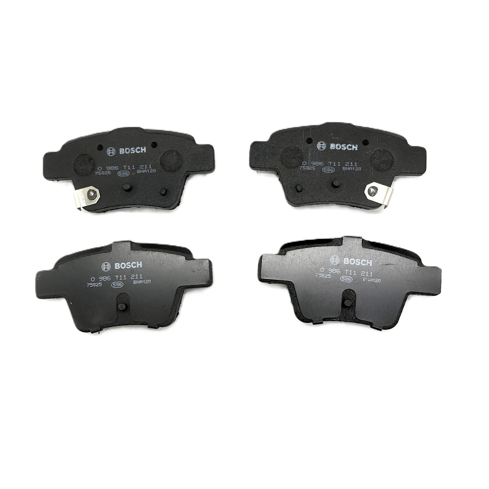 BOSCH Rear Disc Brake Pad Set 0986T11211 image 2 Candru