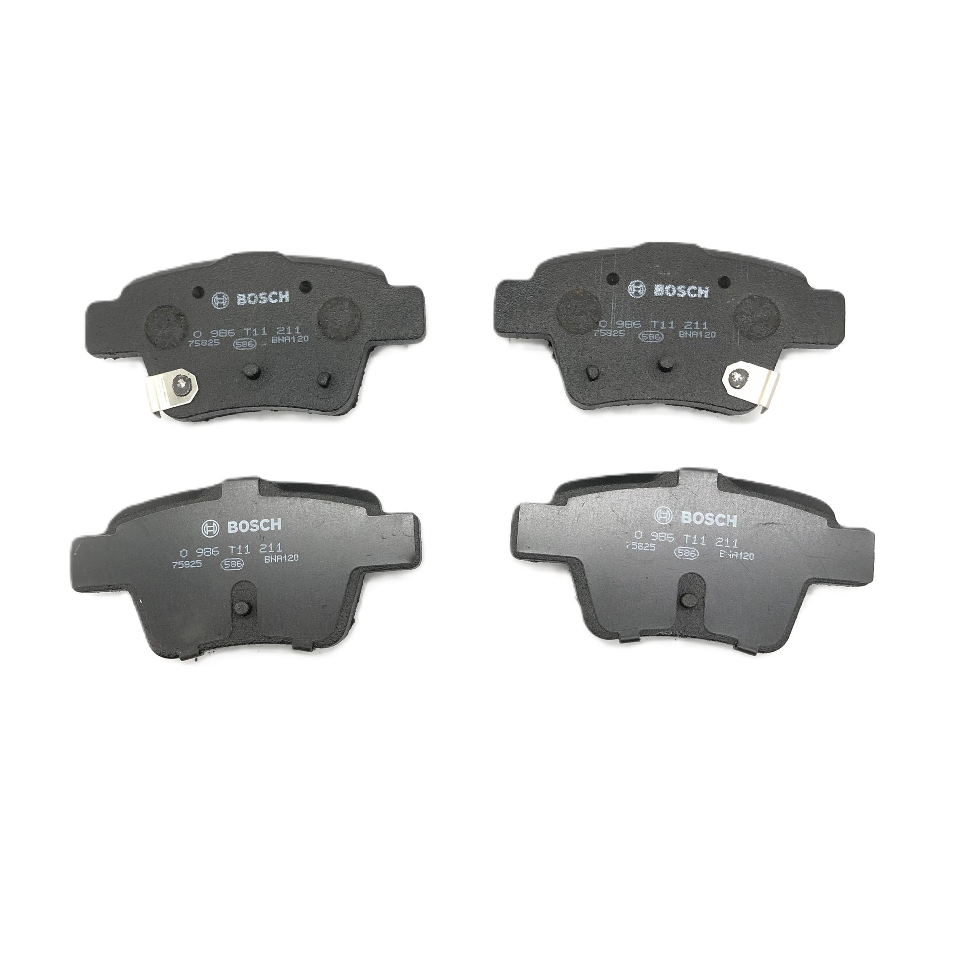 BOSCH Rear Disc Brake Pad Set 0986T11211 image 3 Candru
