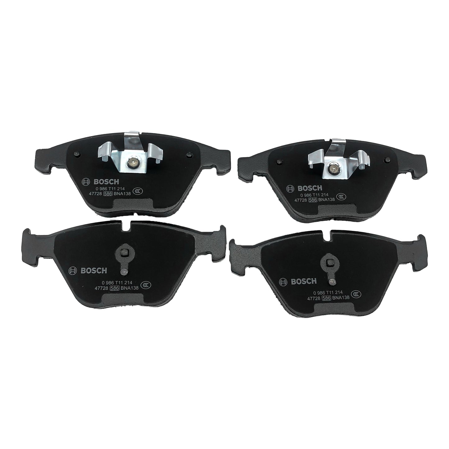 BOSCH Front Disc Brake Pad Set 0986T11214 image 2 Candru