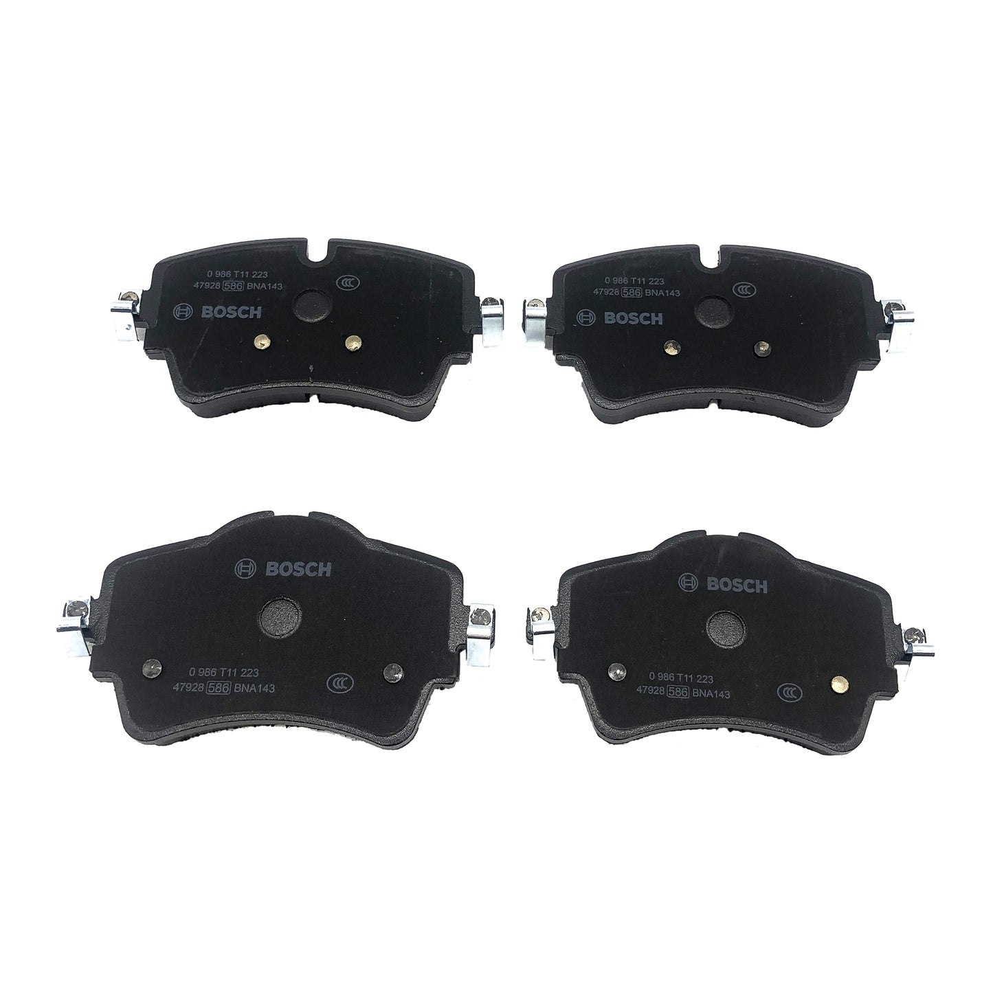 BOSCH Brake Pad Set 0986T11223 image 2 Candru