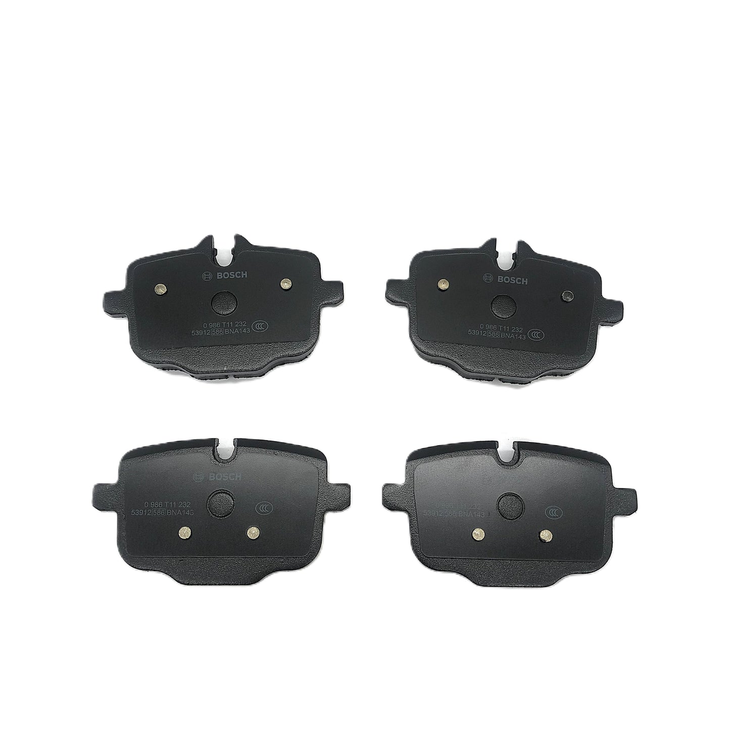 BOSCH Rear Disc Brake Pad Set 0986T11232