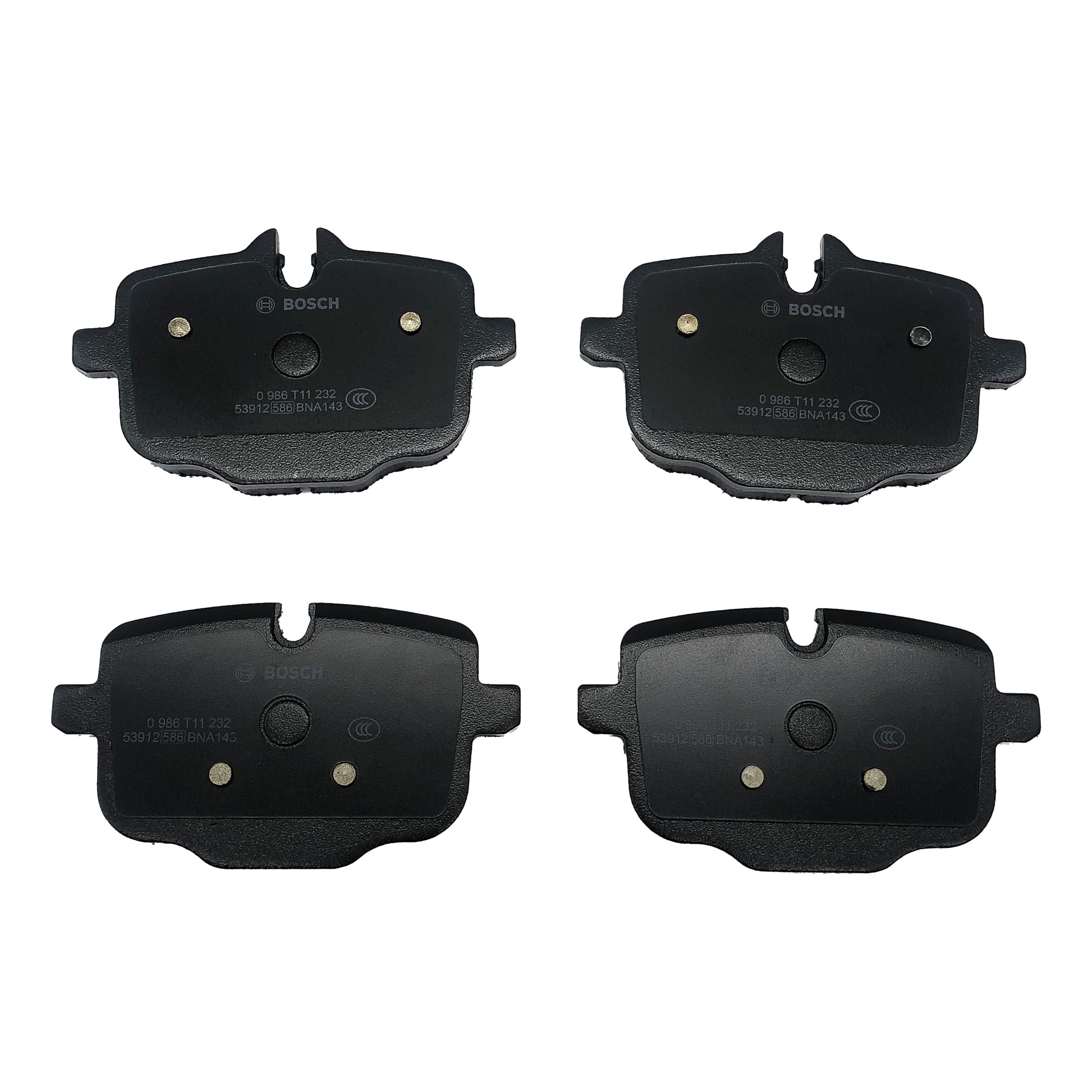 BOSCH Rear Disc Brake Pad Set 0986T11232 image 2 Candru