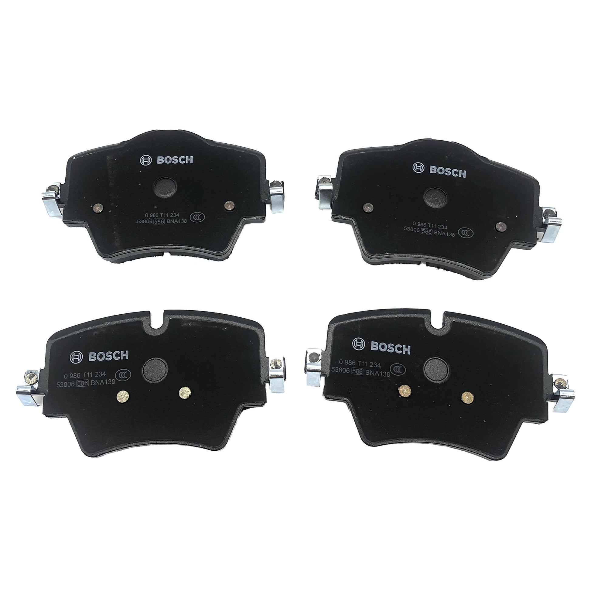 BOSCH Front Disc Brake Pad Set 0986T11234 image 2 Candru