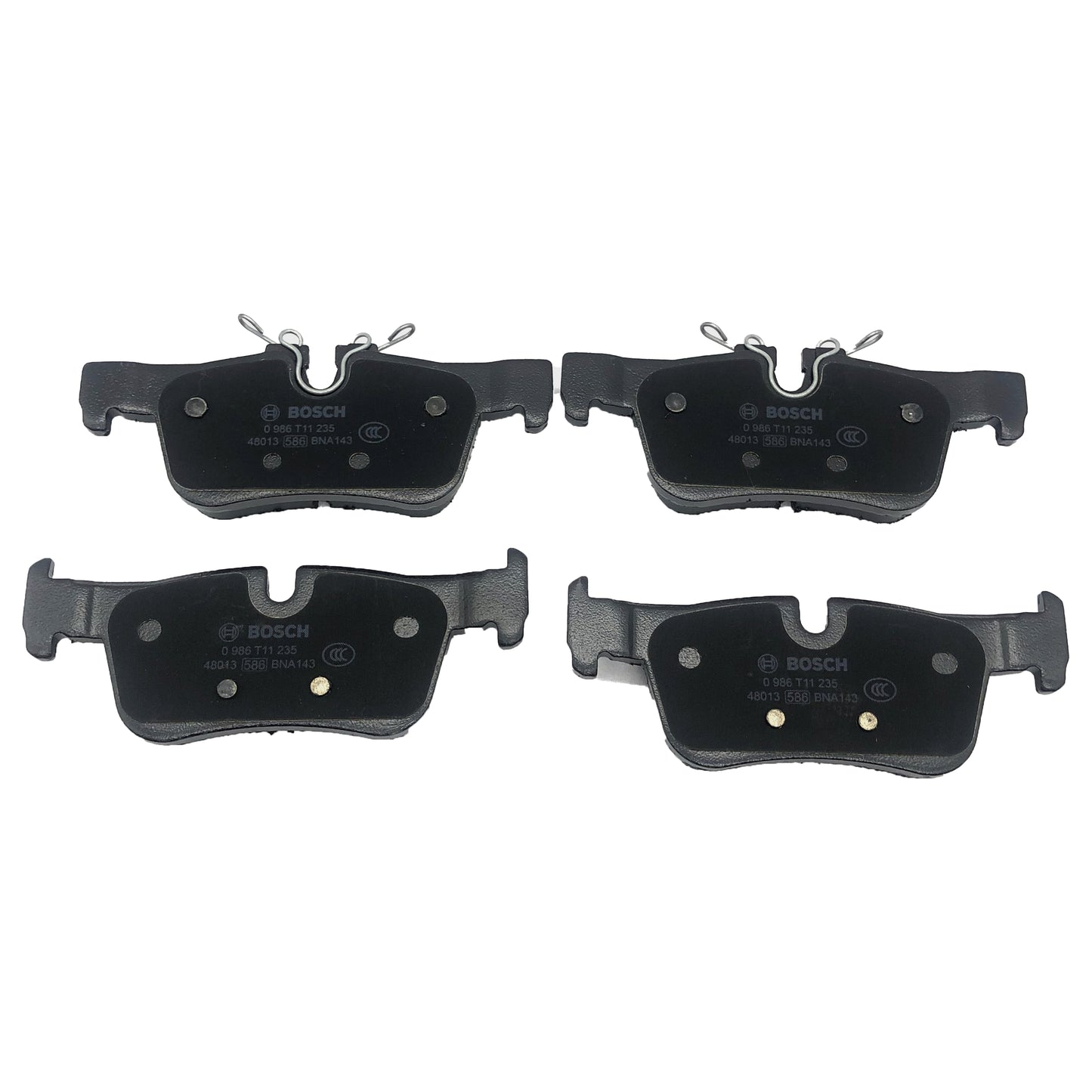 BOSCH Rear Disc Brake Pad Set 0986T11235 image 2 Candru