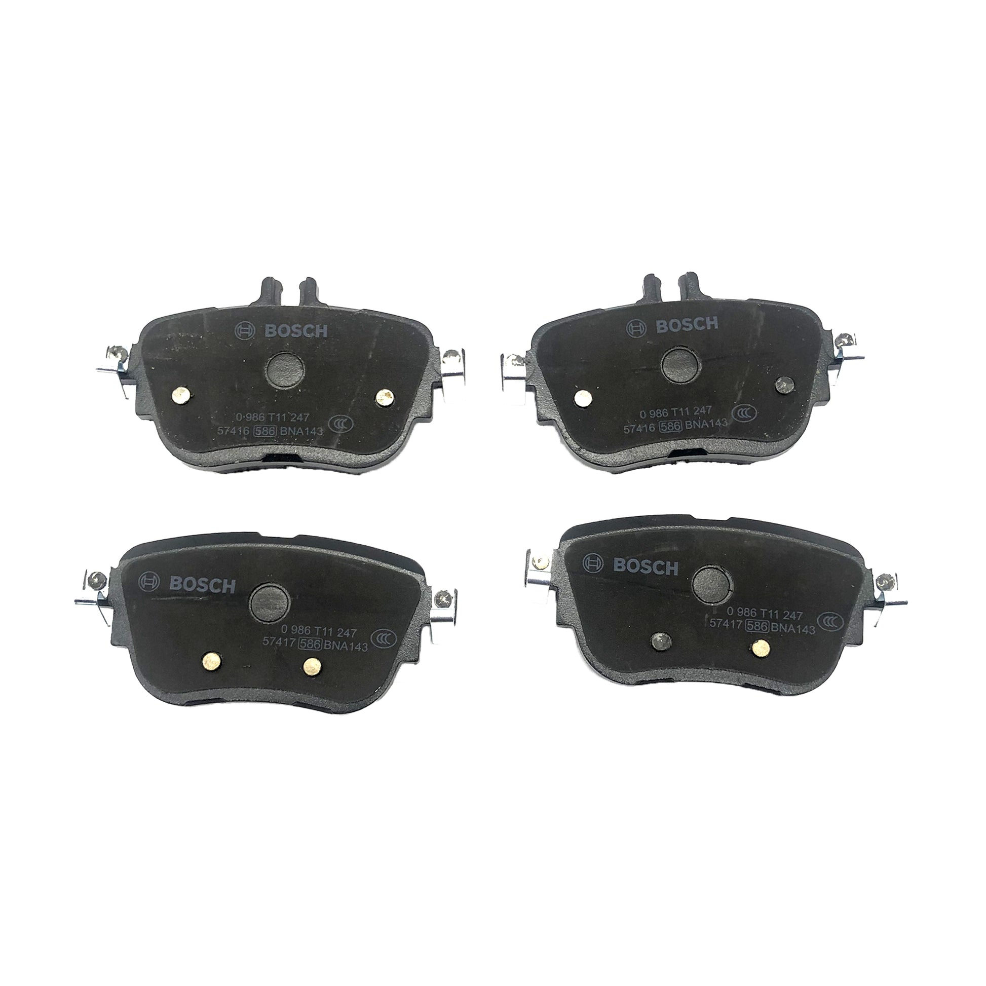 BOSCH Rear Disc Brake Pad Set 0986T11247 image 2 Candru
