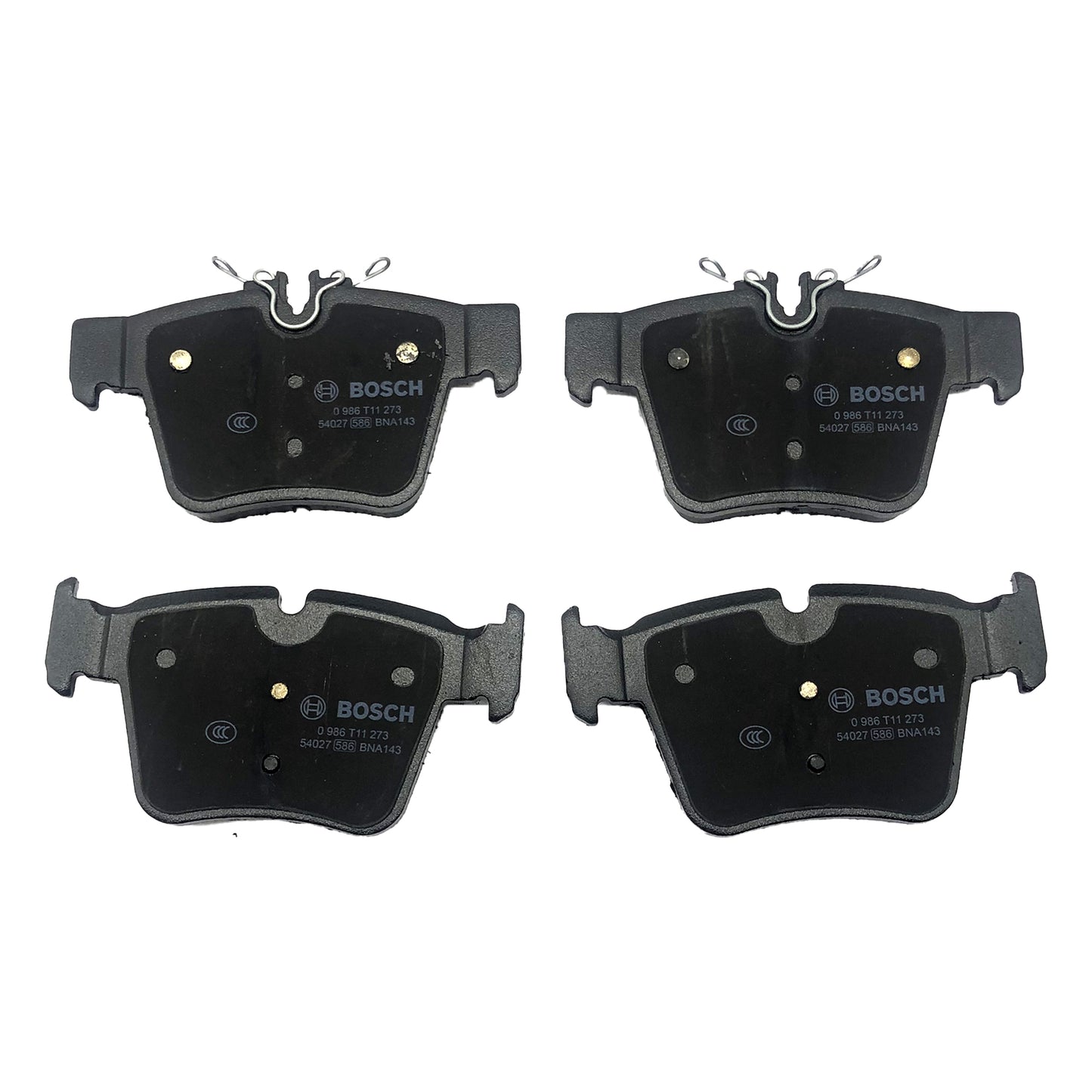 BOSCH Rear Disc Brake Pad Set 0986T11273 image 2 Candru