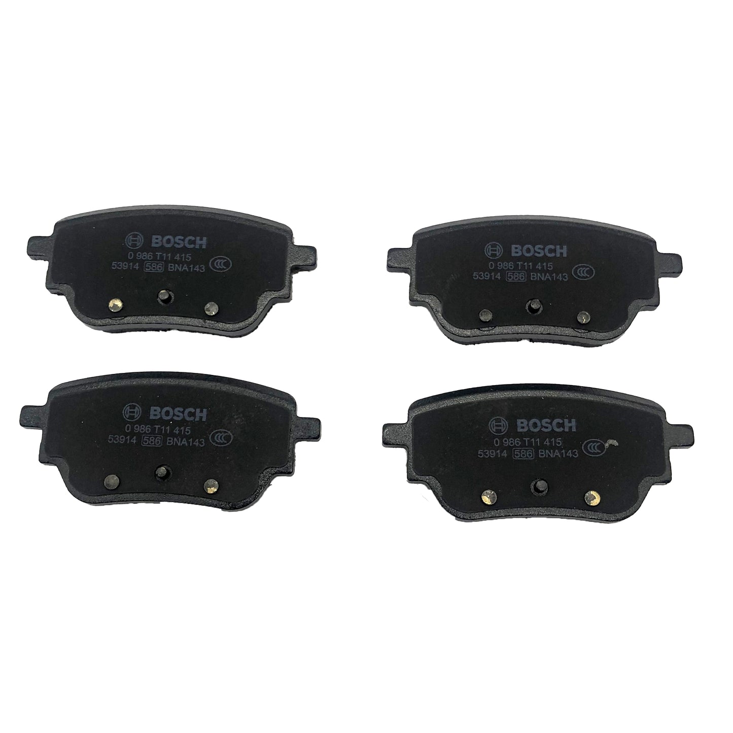 BOSCH Rear Disc Brake Pad Set 0986T11415 image 2 Candru