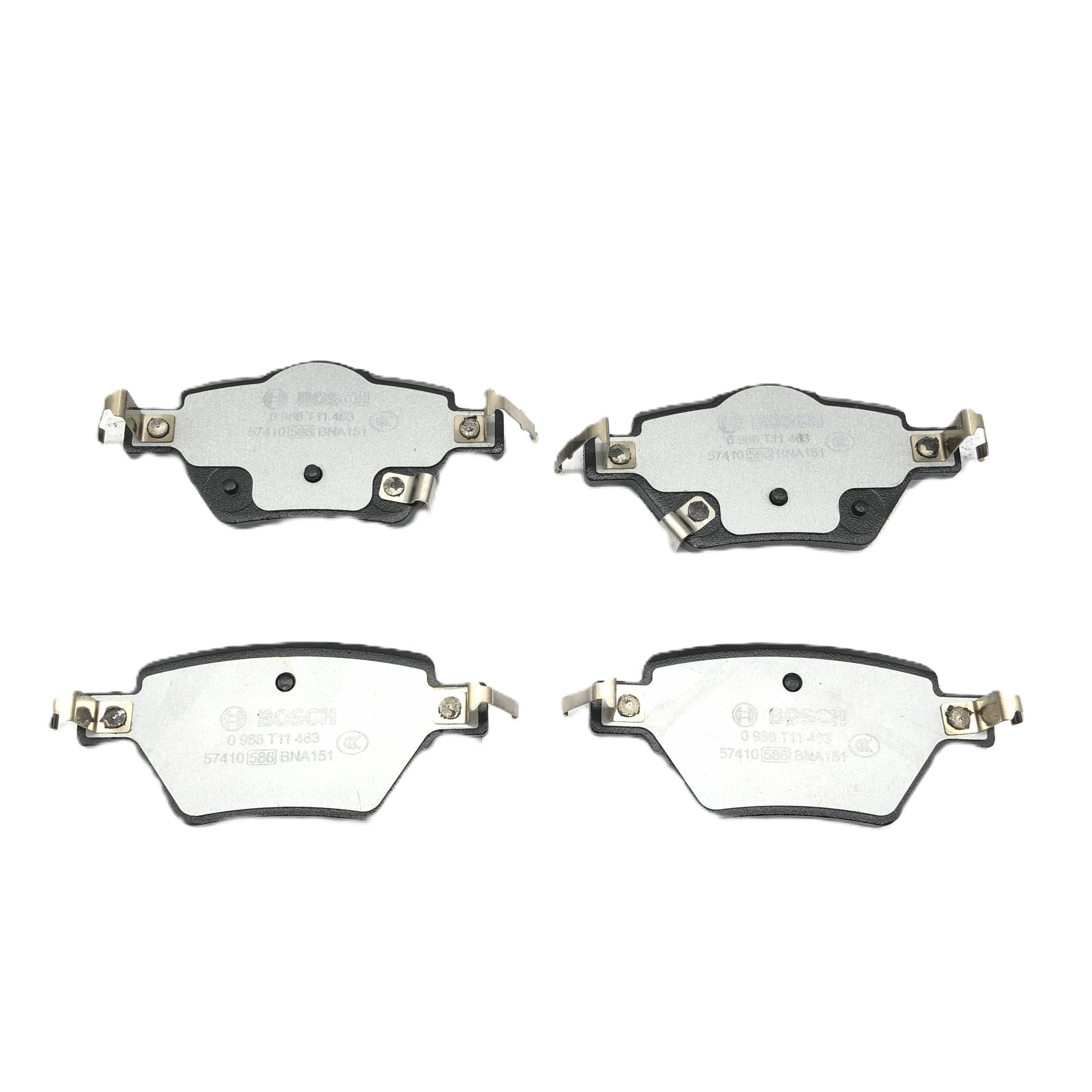 BOSCH Rear Low-Metal Disc Brake Pad Set 0986T11463 image 3 Candru