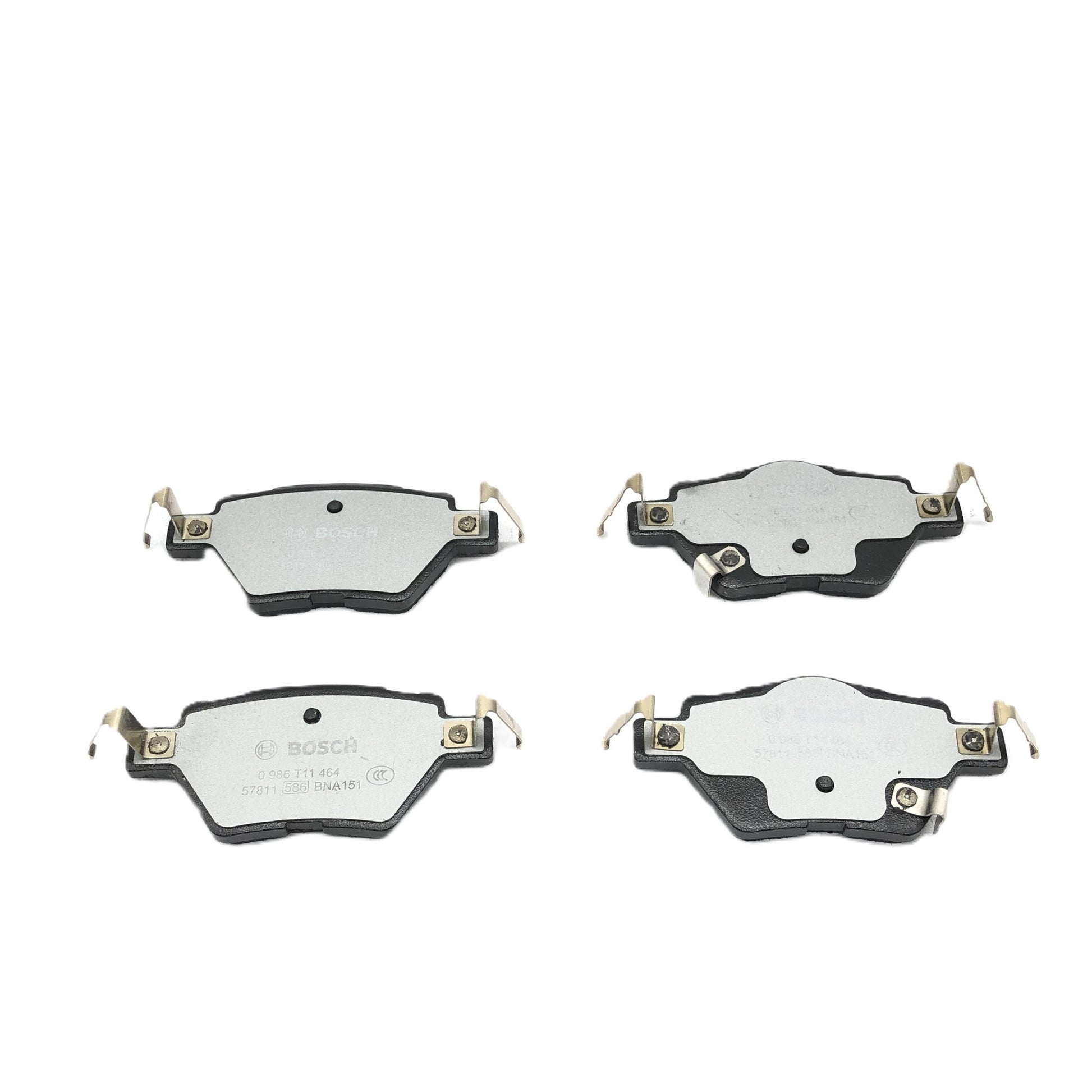 BOSCH Rear Low-Metal Disc Brake Pad Set 0986T11464 image 3 Candru