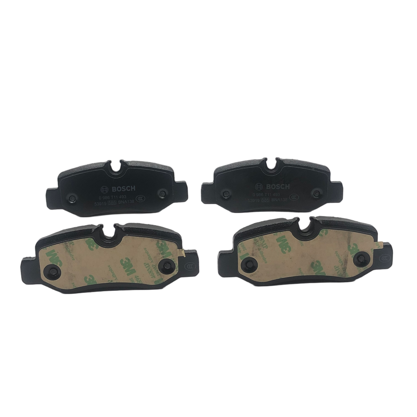BOSCH Rear Low-Metal Disc Brake Pad Set 0986T11493 image 5 Candru