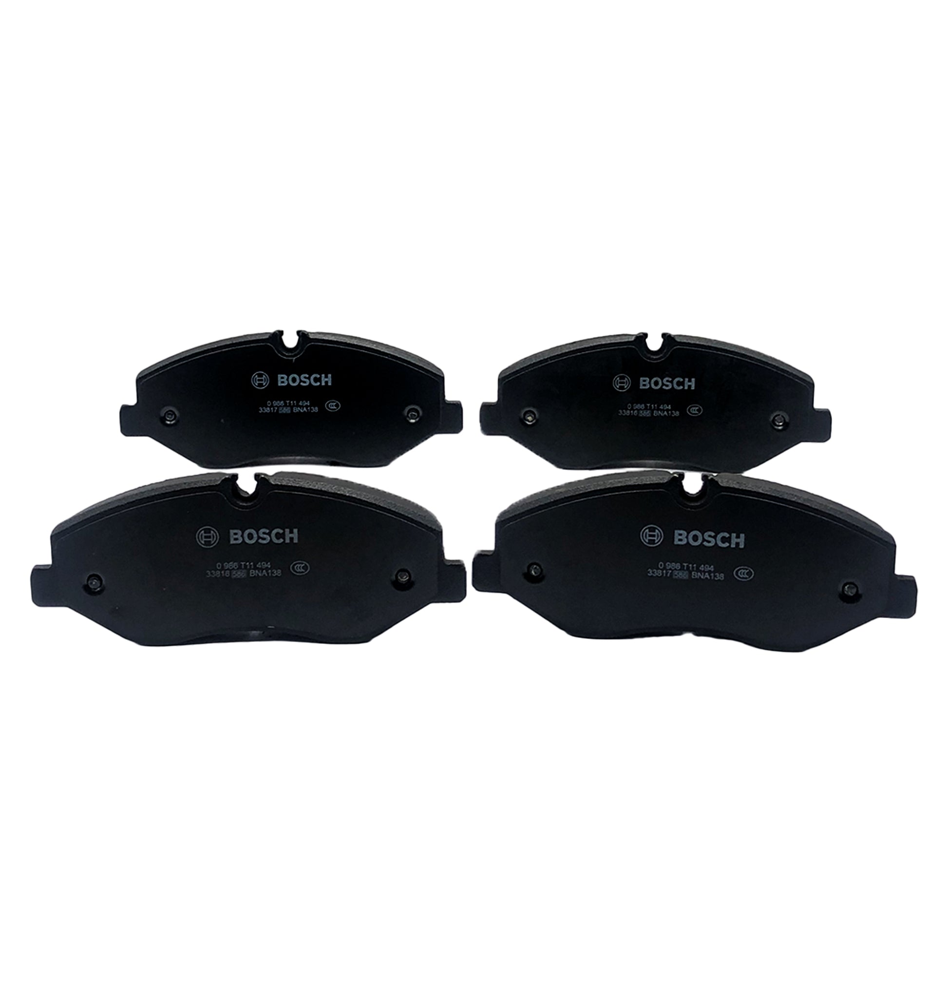 BOSCH Front Disc Brake Pad Set 0986T11494 image 2 Candru