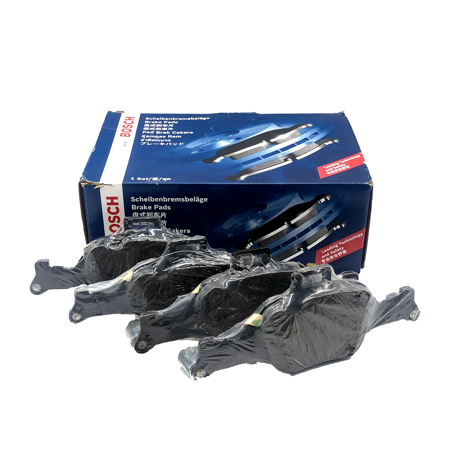 BOSCH Front Disc Brake Pad Set 0986T11495 image 1 Candru