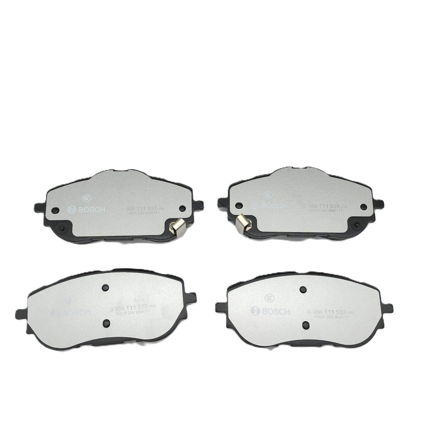 BOSCH Front Disc Brake Pad Set 0986T11533 image 3 Candru