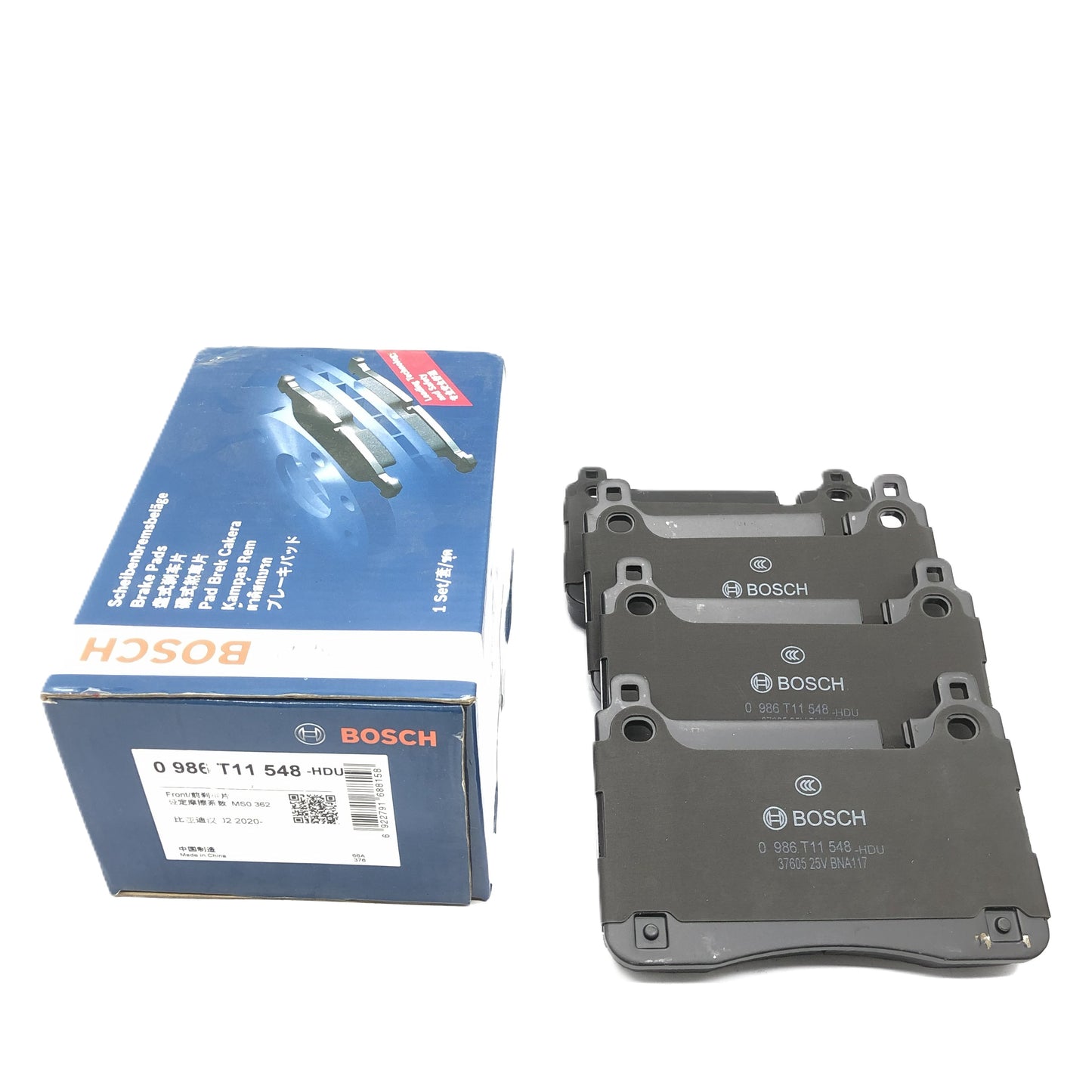 BOSCH Front Disc Brake Pad Set 0986T11548 image 5 Candru