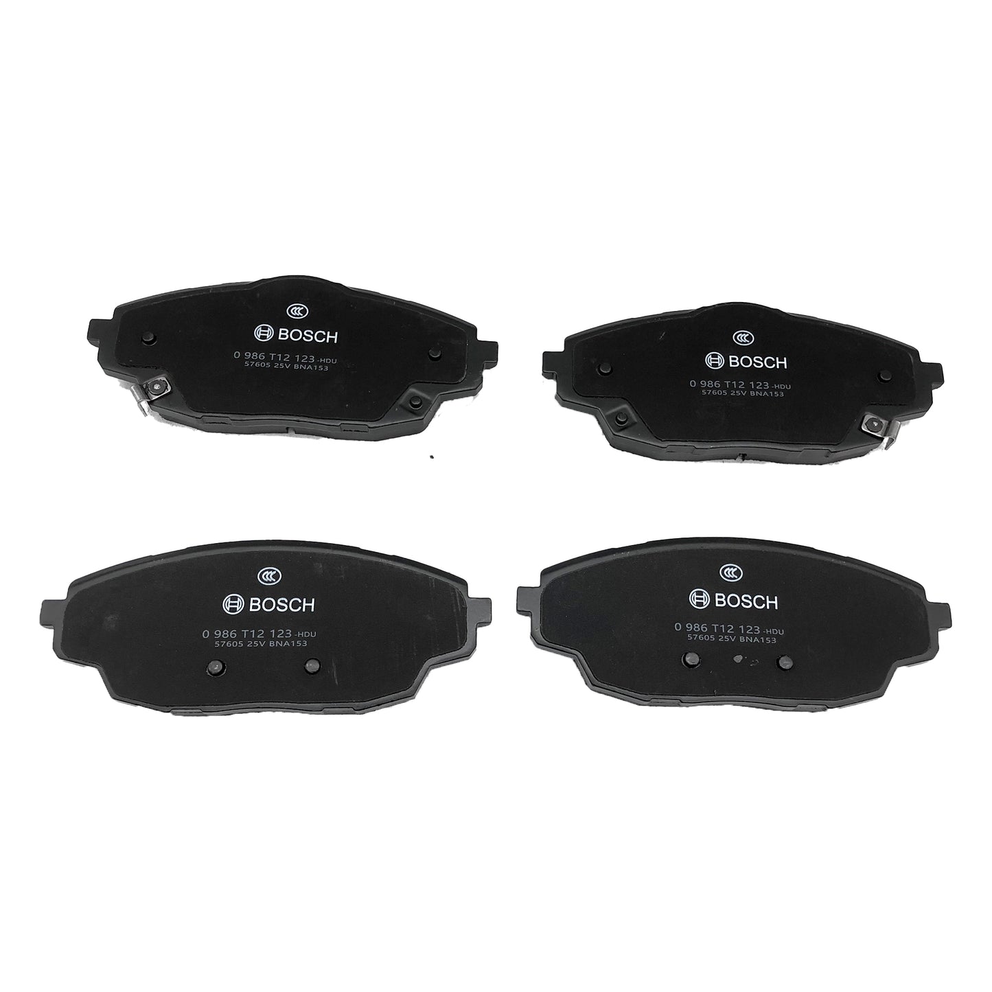 BOSCH Front Disc Brake Pad Set 0986T12123 image 2 Candru
