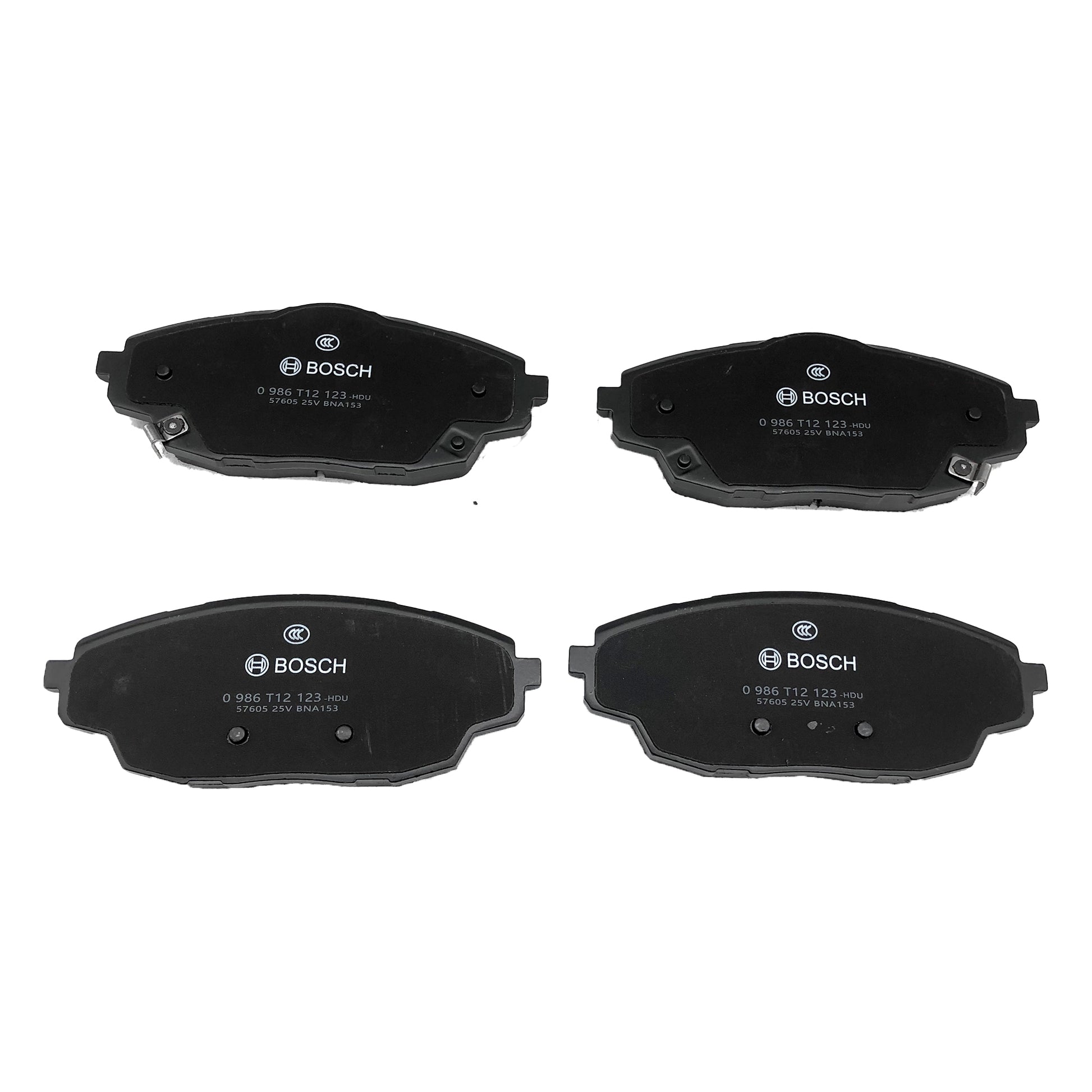 BOSCH Front Disc Brake Pad Set 0986T12123 image 2 Candru