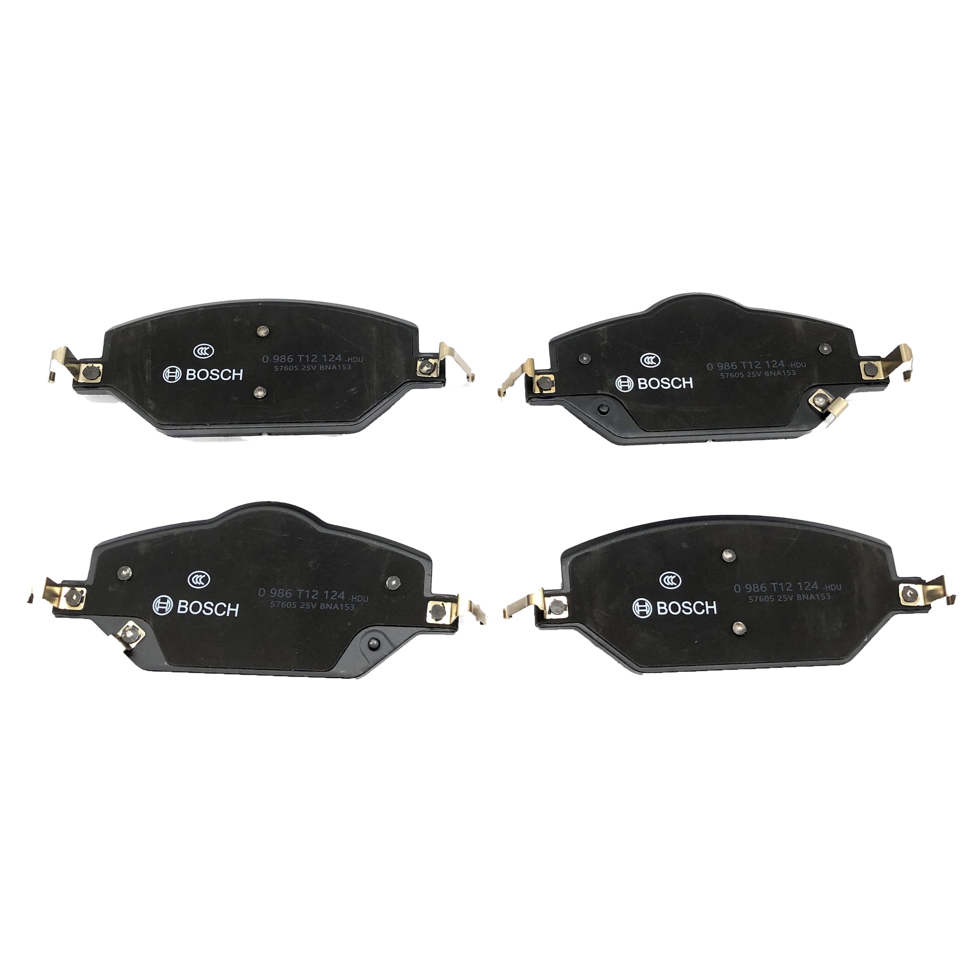 BOSCH Front Disc Brake Pad Set 0986T12124 image 2 Candru