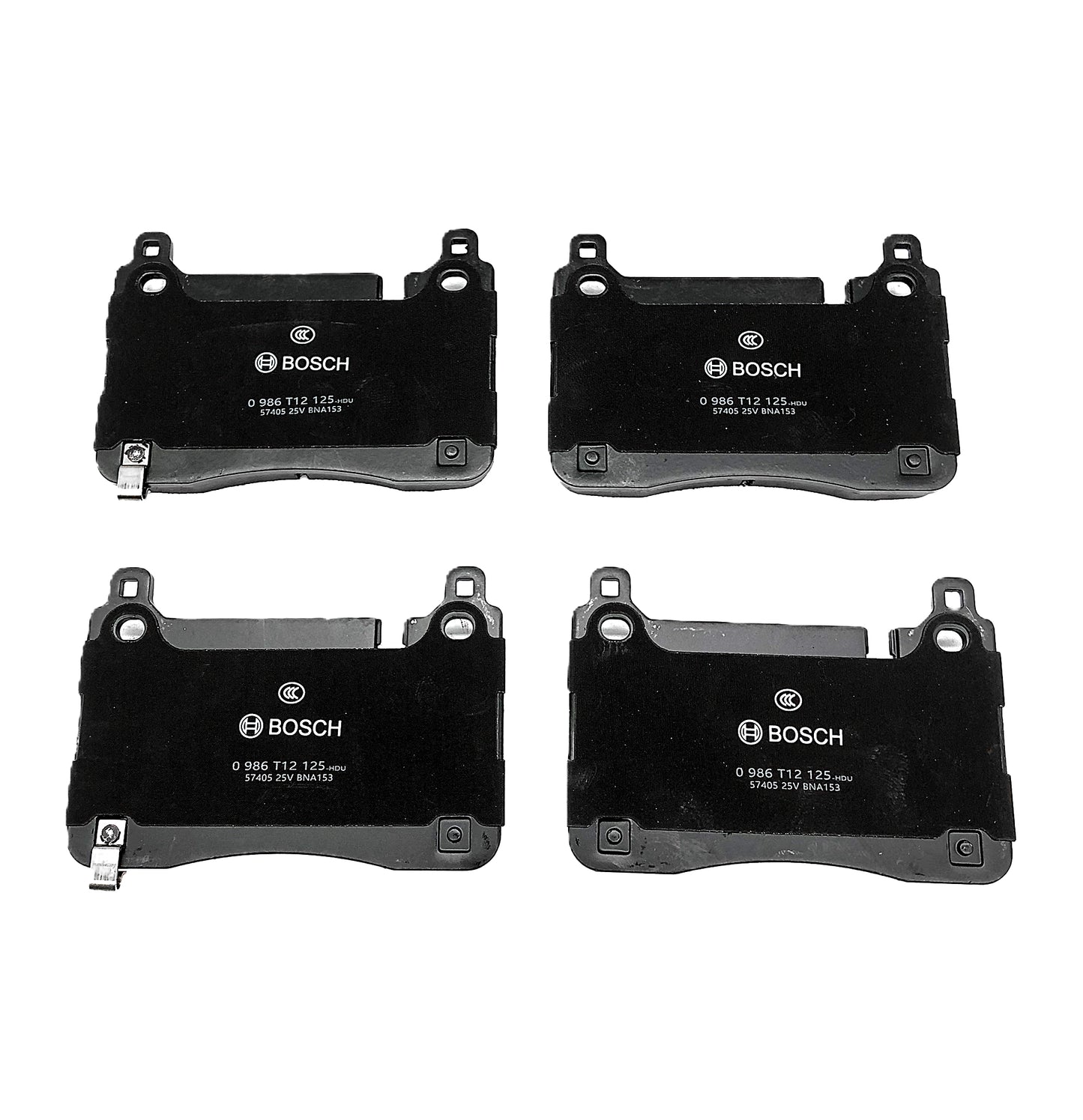 BOSCH Front Disc Brake Pad Set 0986T12125 image 2 Candru