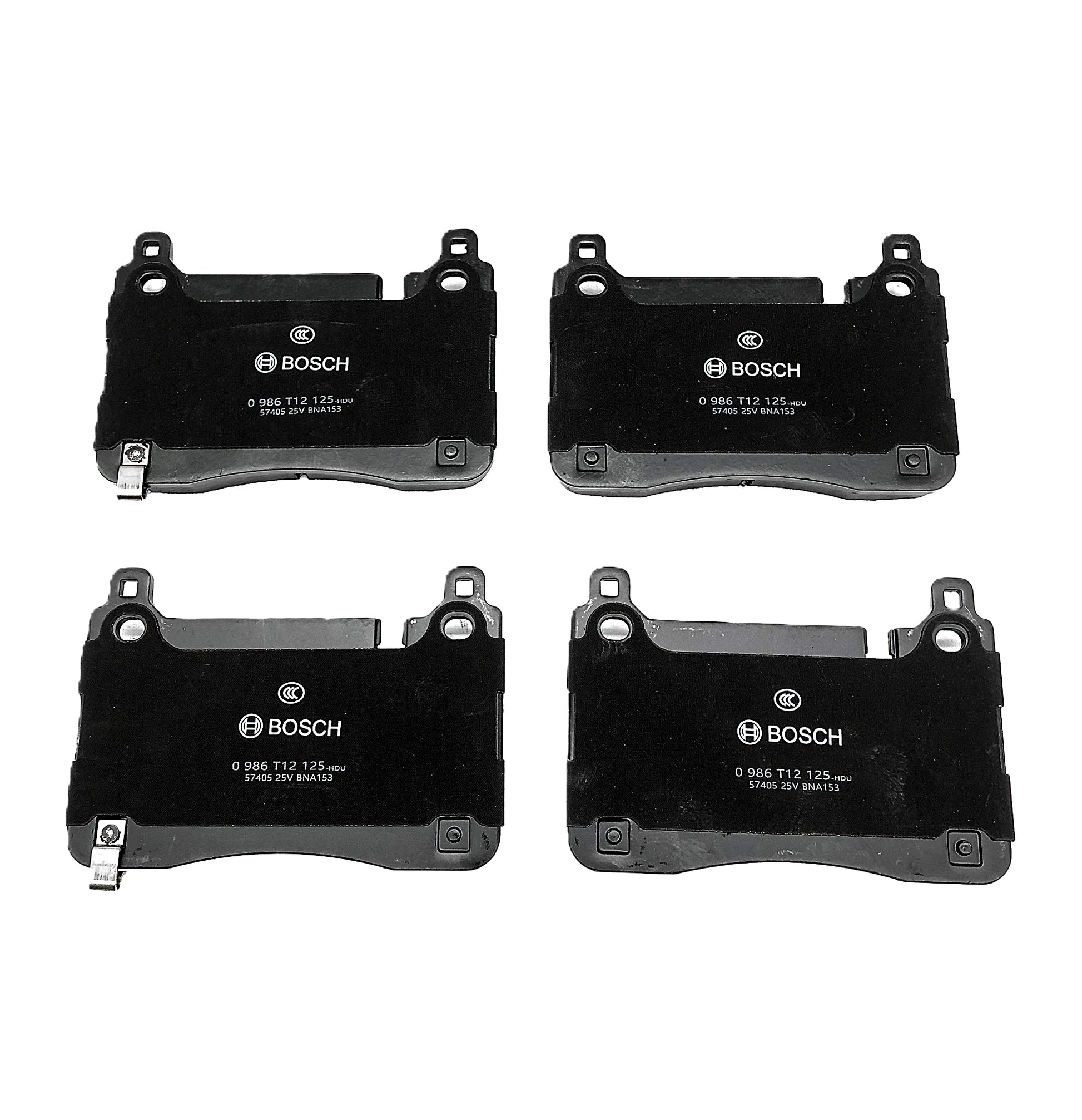 BOSCH Front Disc Brake Pad Set 0986T12125 image 2 Candru