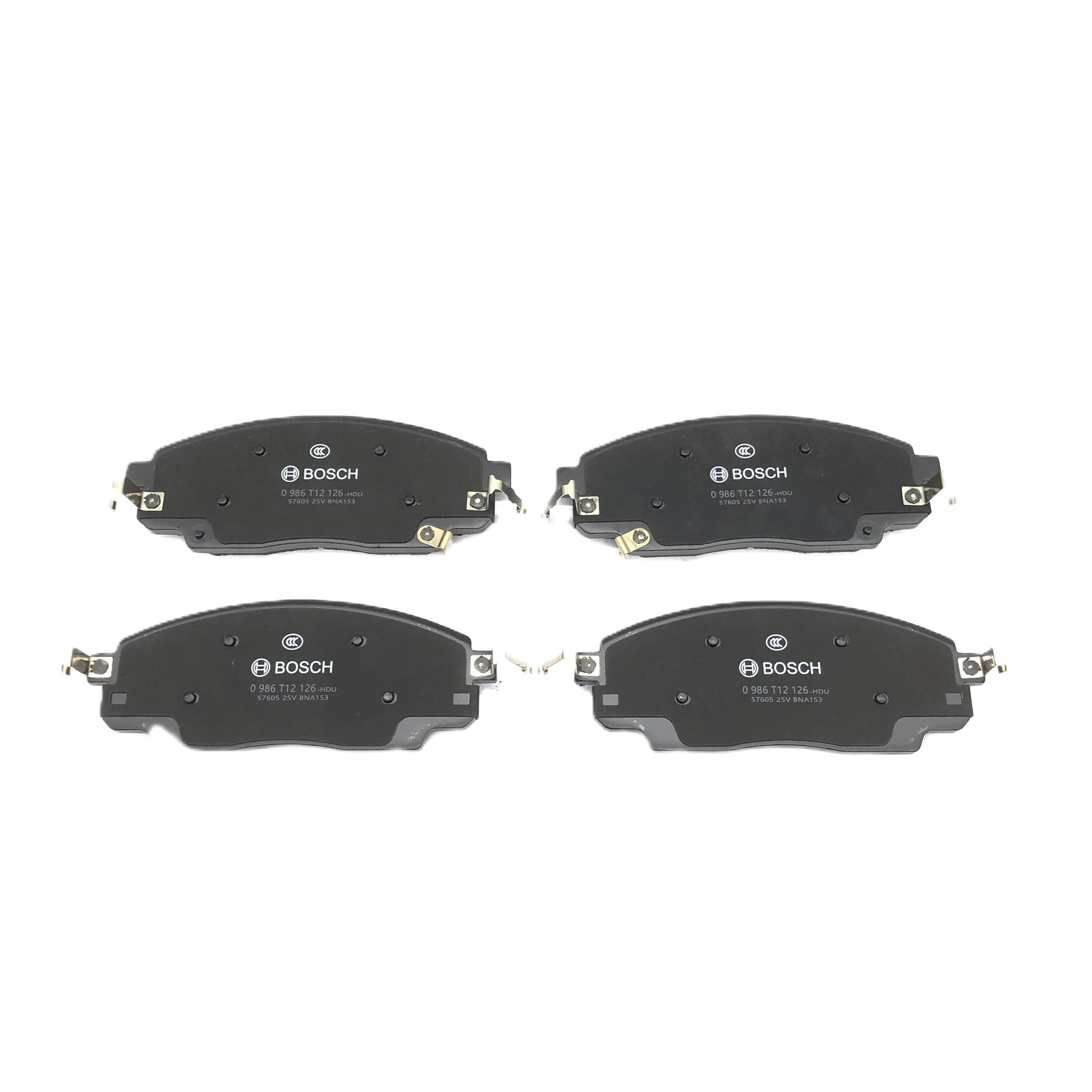 BOSCH Front Disc Brake Pad Set 0986T12126 image 3 Candru